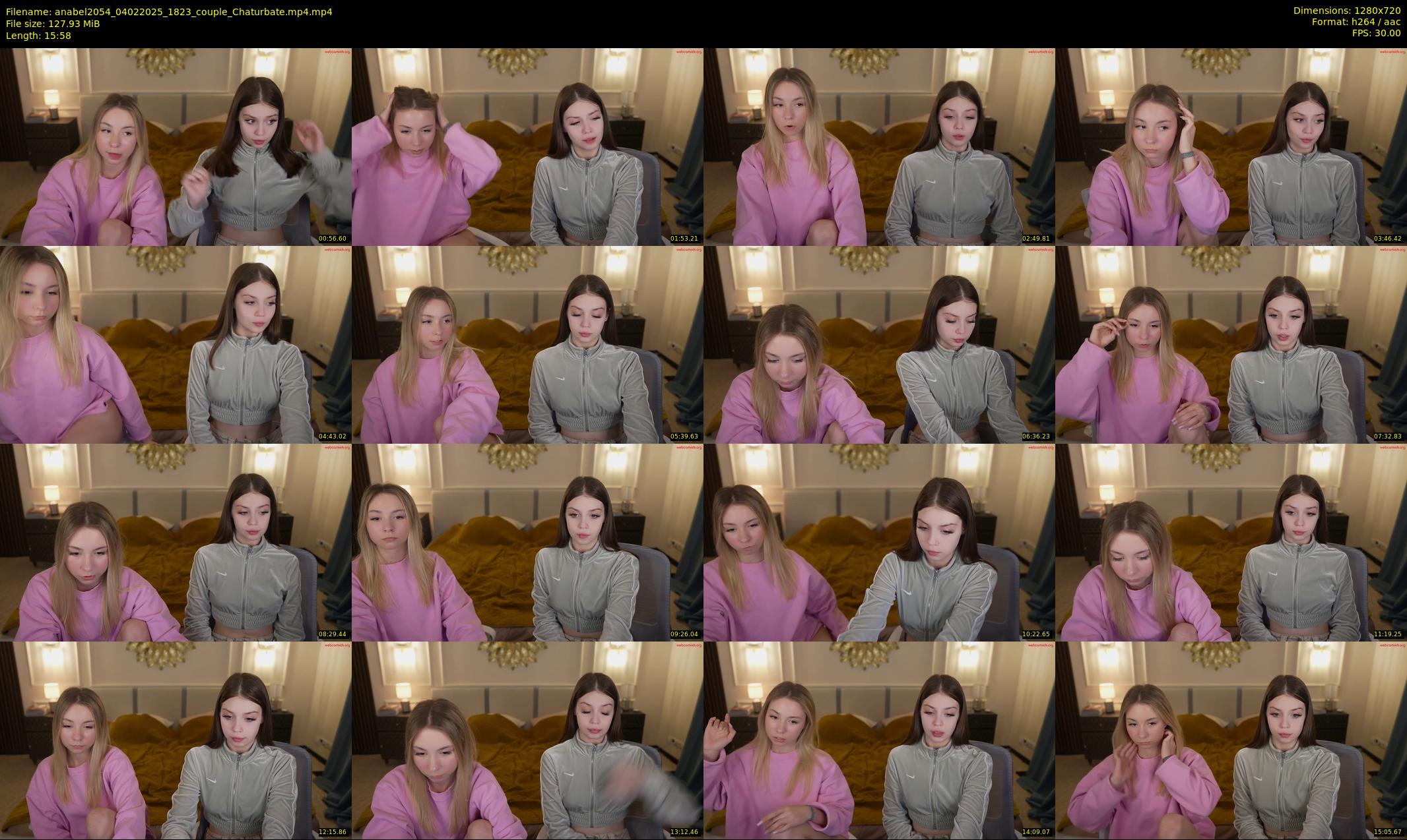 anabel2054 — 16 minute Chaturbate female cam show recording, 720p, Feb 4, 2025