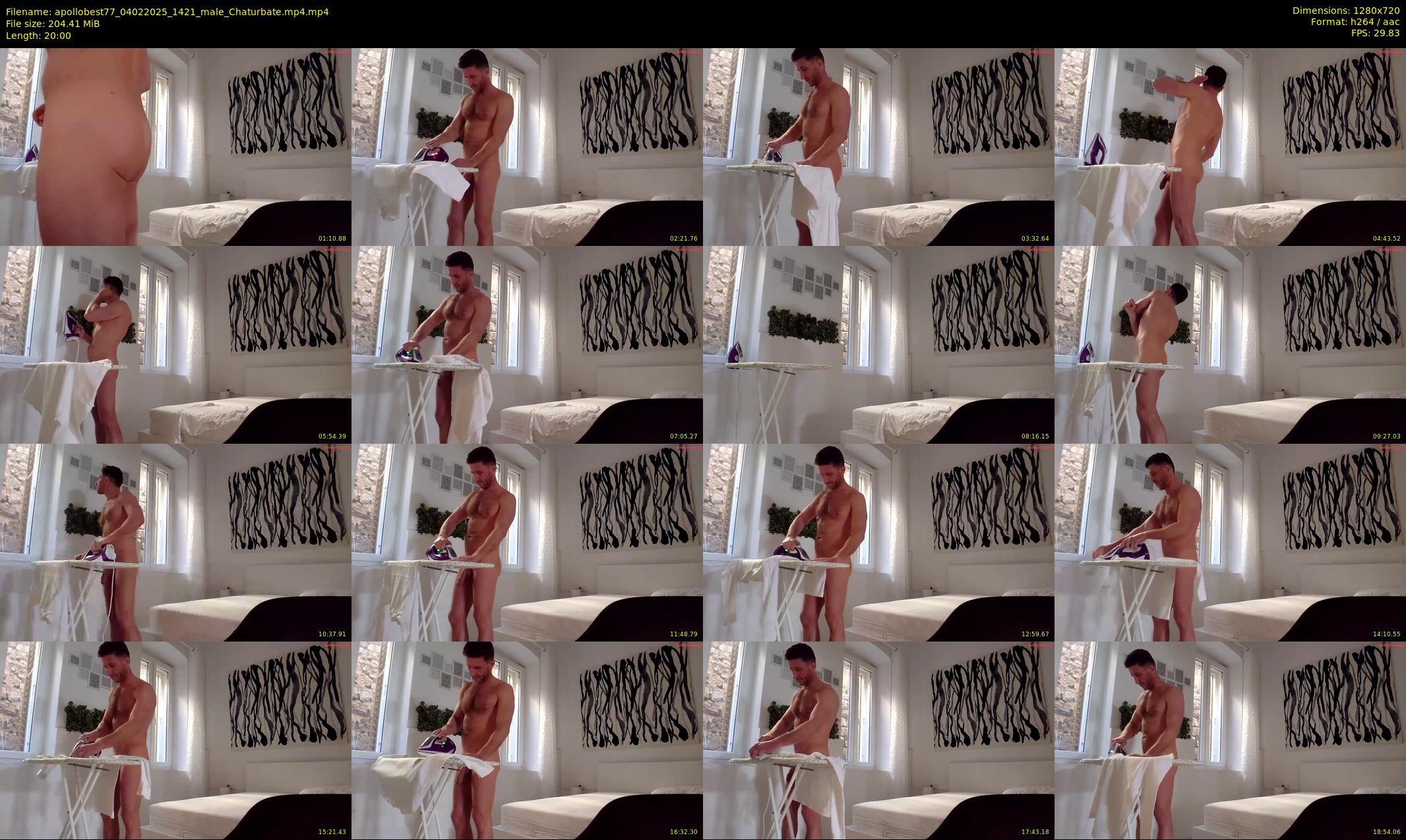 apollobest77 — 20 minute Chaturbate male cam show recording, 720p, Feb 4, 2025