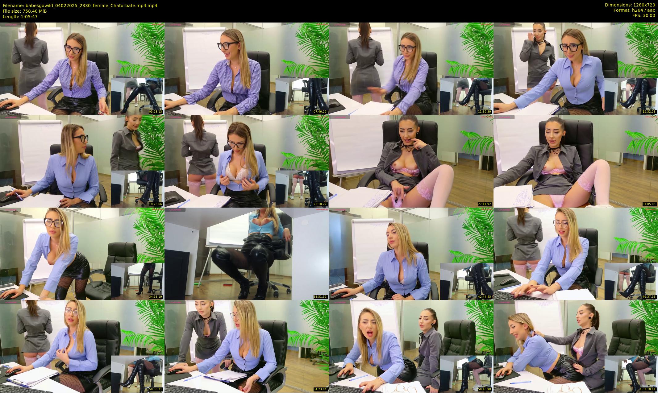 babesgowild — 66 minute Chaturbate couple cam show recording, 720p, Feb 4, 2025