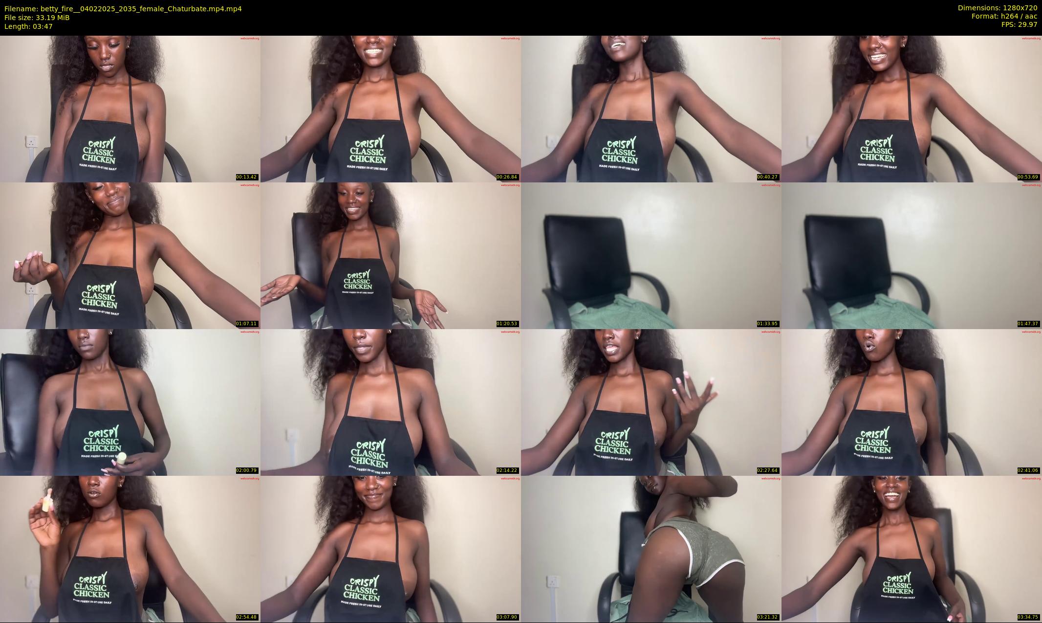 betty_fire_ — 4 minute Chaturbate female cam show recording, 720p, Feb 4, 2025
