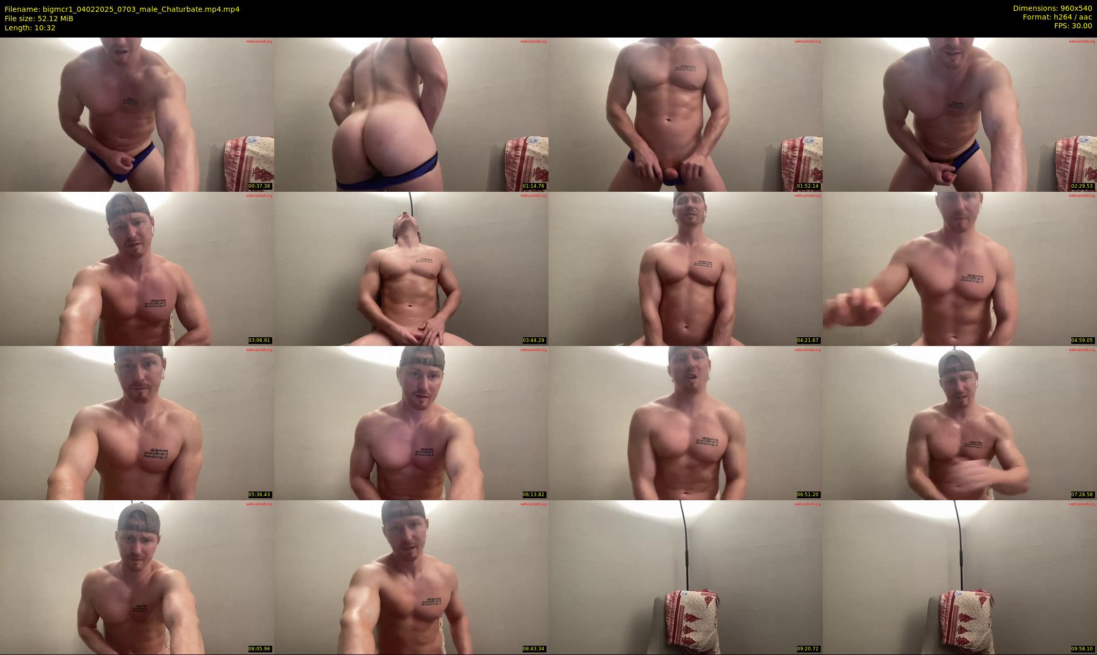 bigmcr1 — 11 minute Chaturbate male cam show recording, 480p, Feb 4, 2025