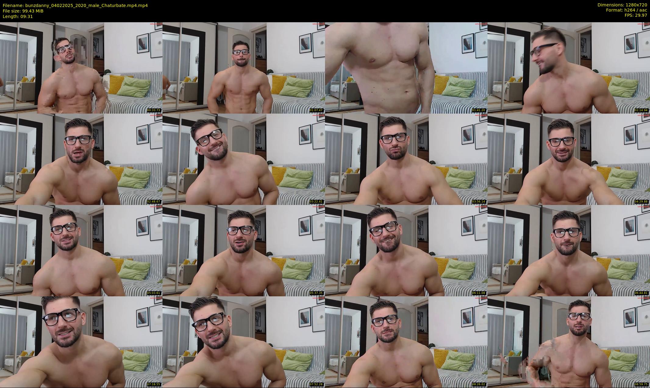 bunzdanny — 10 minute Chaturbate male cam show recording, 720p, Feb 4, 2025
