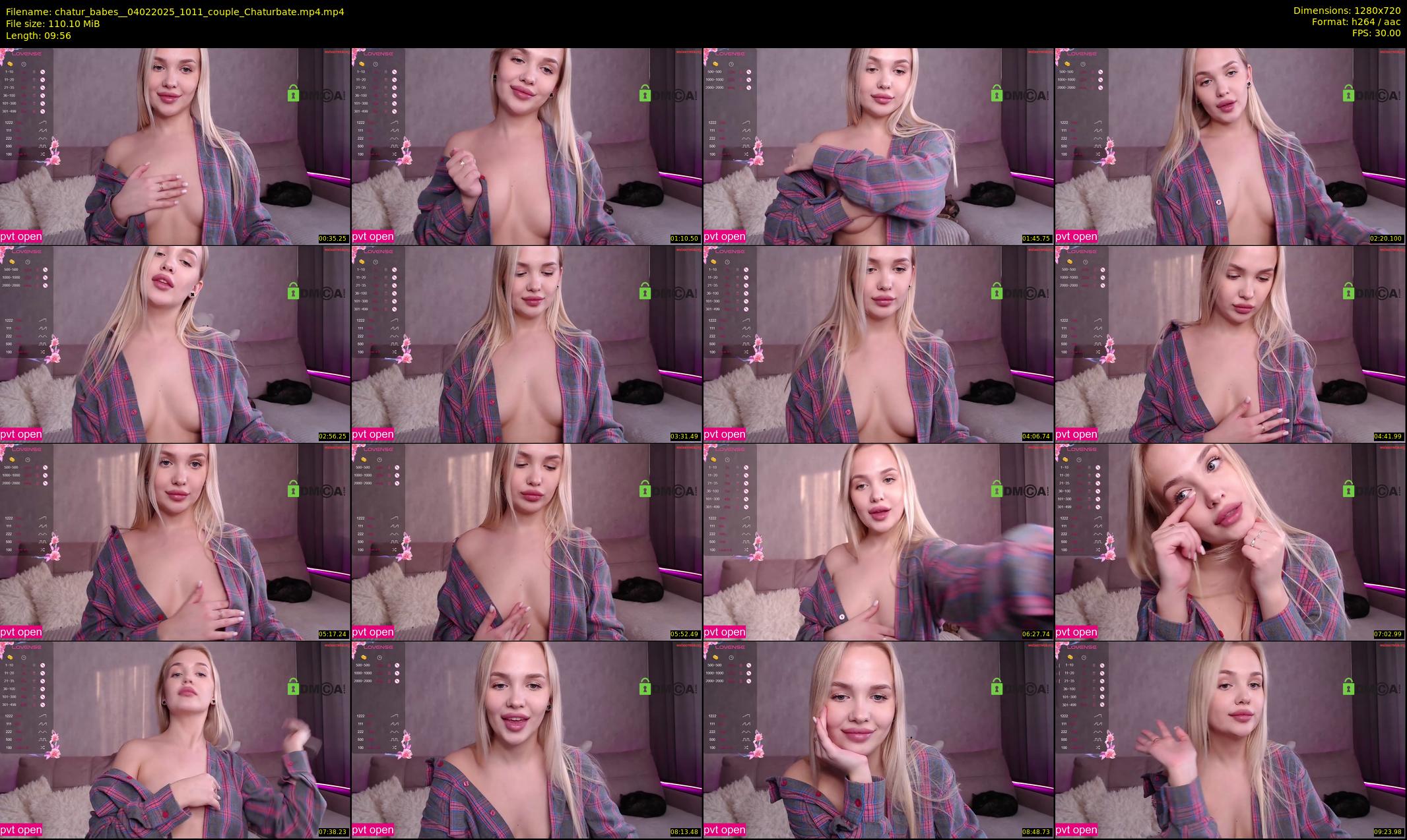 chatur_babes_ — 10 minute Chaturbate couple cam show recording, 720p, Feb 4, 2025