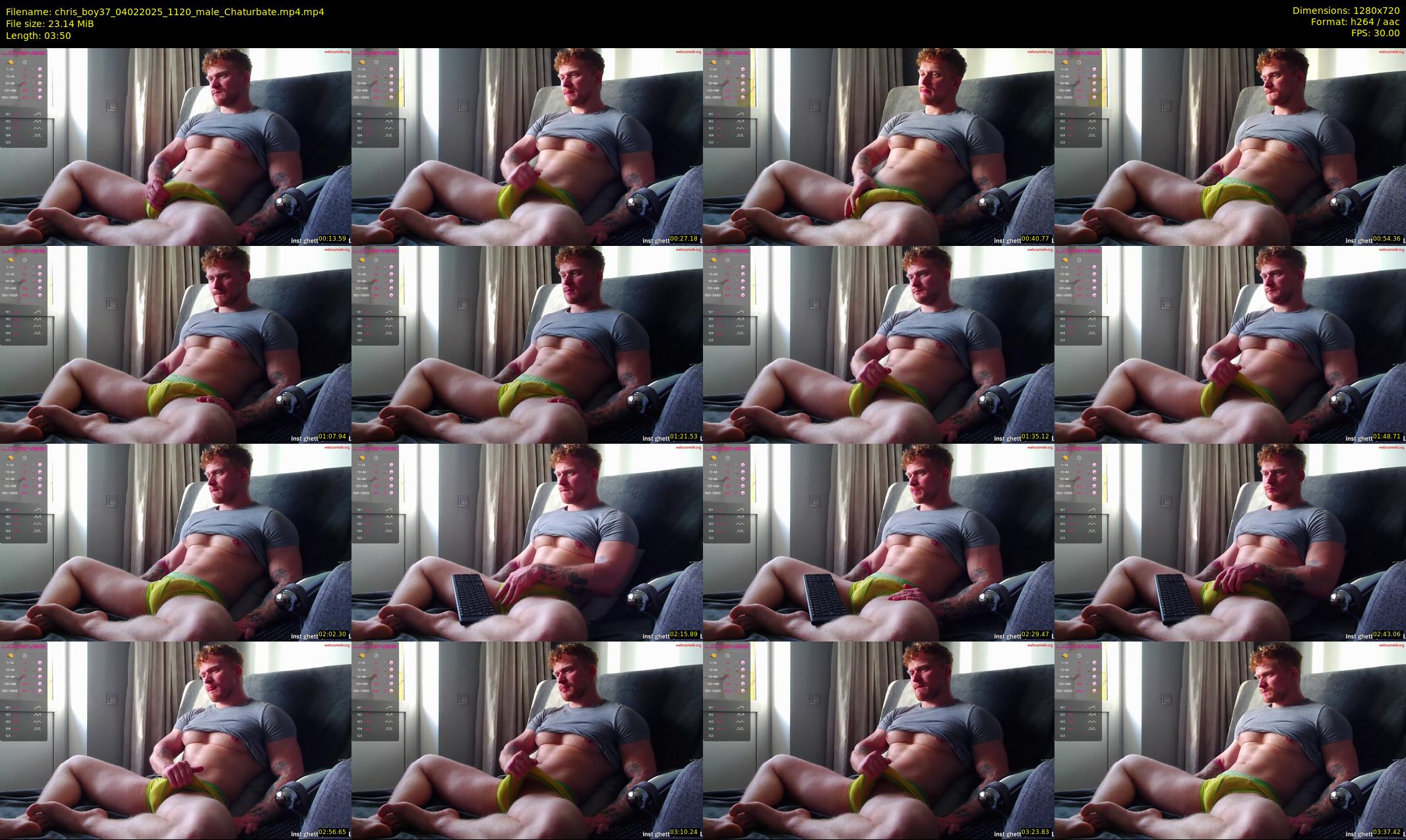 chris_boy37 — 4 minute Chaturbate male cam show recording, 720p, Feb 4, 2025