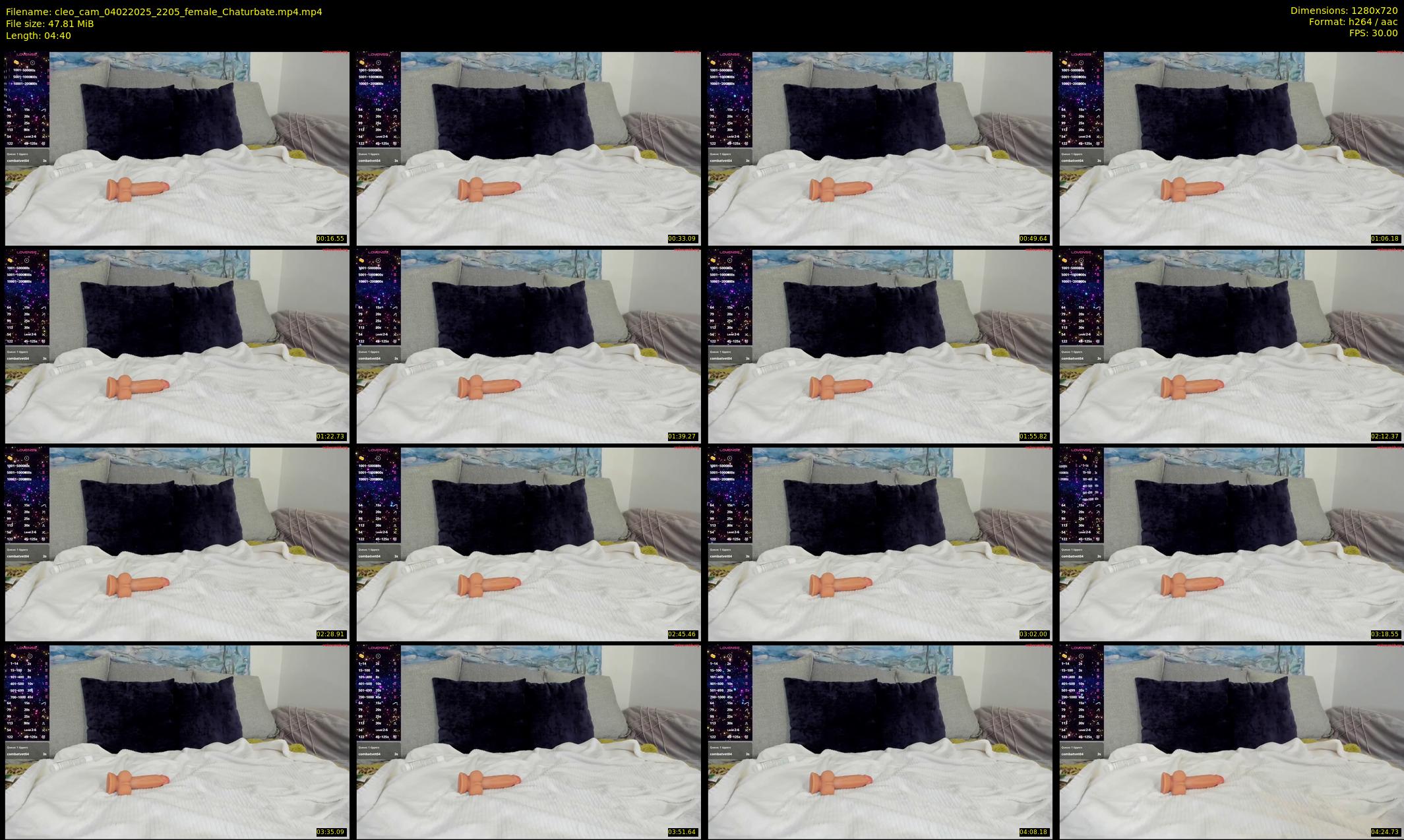 cleo_cam — 5 minute Chaturbate female cam show recording, 720p, Feb 4, 2025