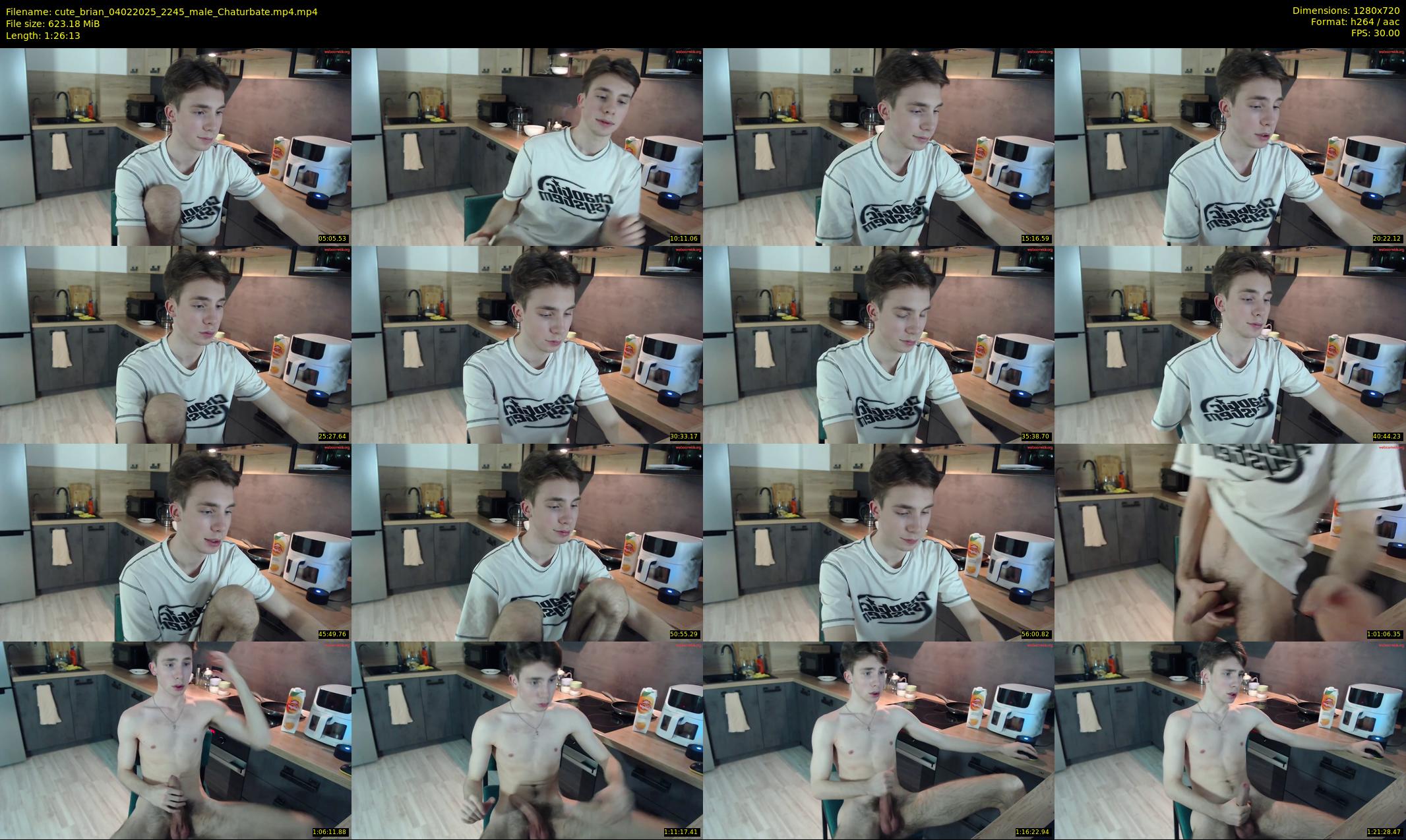 cute_brian — 87 minute Chaturbate male cam show recording, 720p, Feb 4, 2025