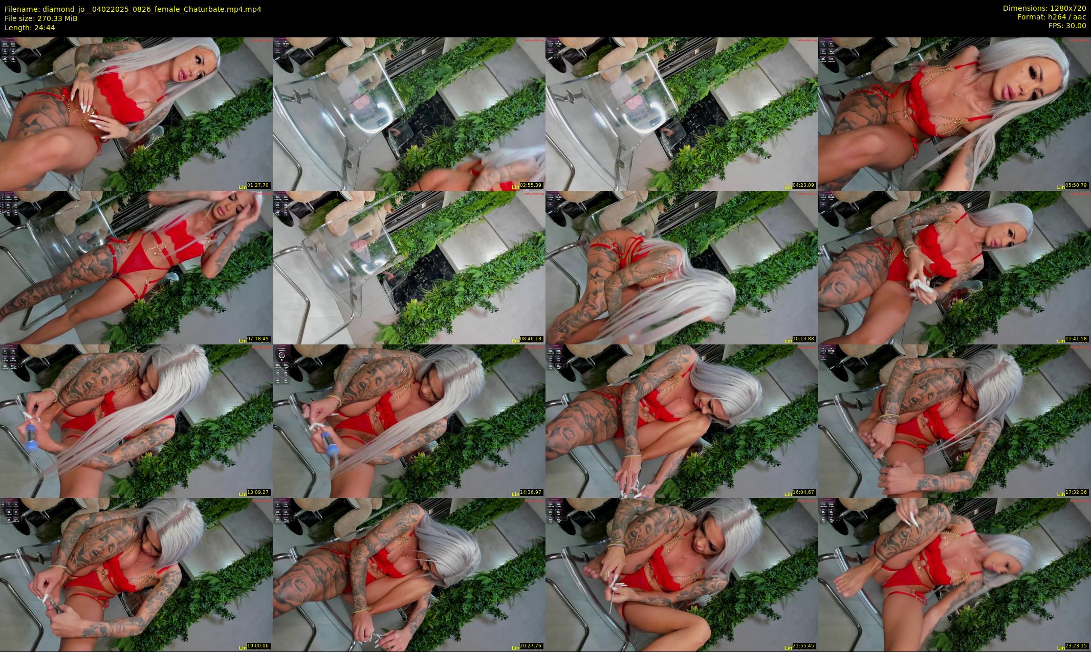 diamond_jo_ — 25 minute Chaturbate female cam show recording, 720p, Feb 4, 2025
