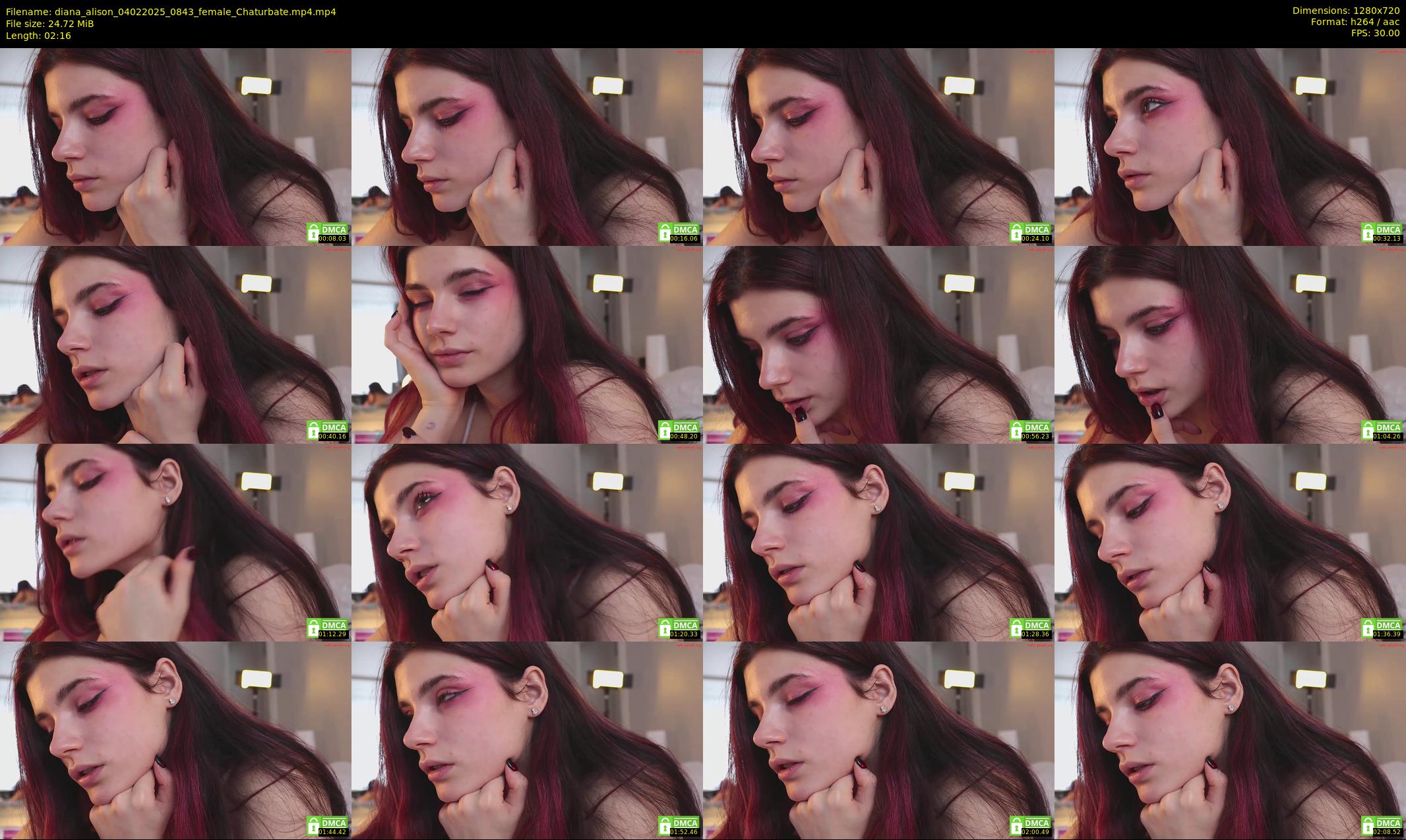 diana_alison — 3 minute Chaturbate female cam show recording, 720p, Feb 4, 2025