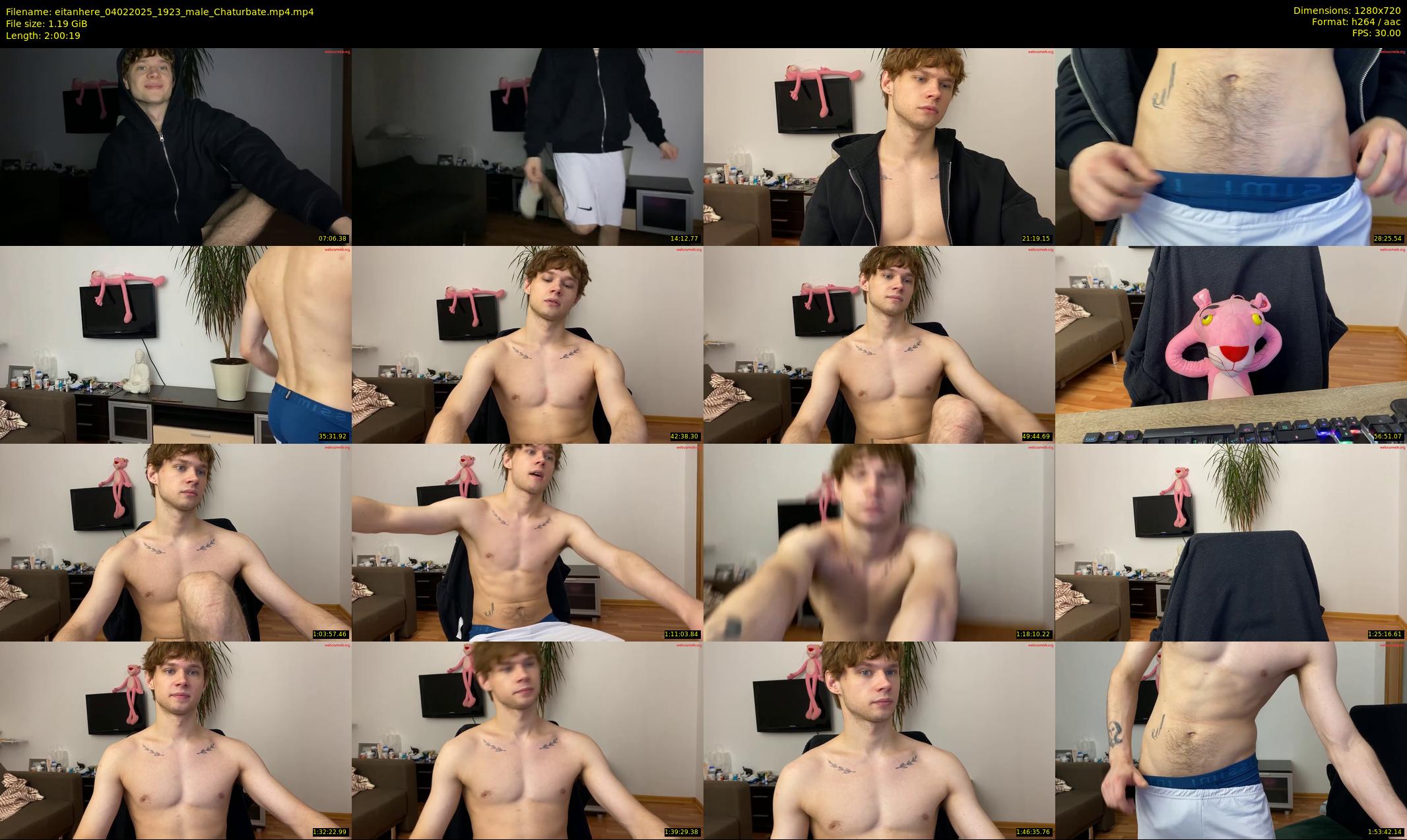 eitanhere — 121 minute Chaturbate male cam show recording, 720p, Feb 4, 2025