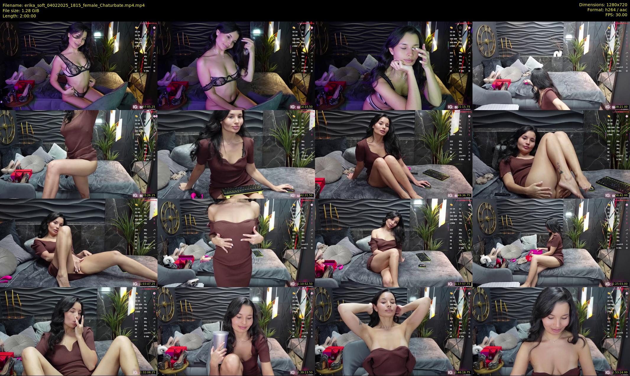 erika_soft — 120 minute Chaturbate female cam show recording, 720p, Feb 4, 2025
