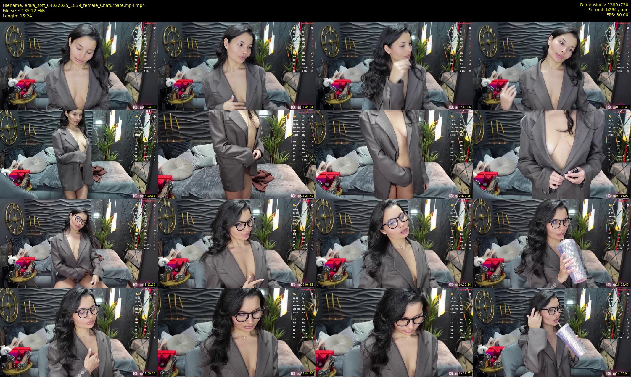 erika_soft — 16 minute Chaturbate female cam show recording, 720p, Feb 4, 2025