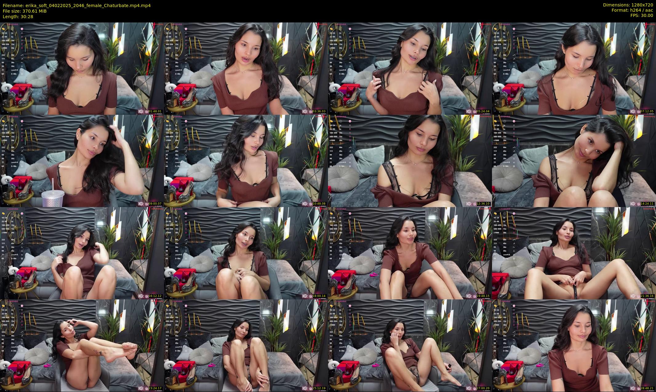 erika_soft — 31 minute Chaturbate female cam show recording, 720p, Feb 4, 2025