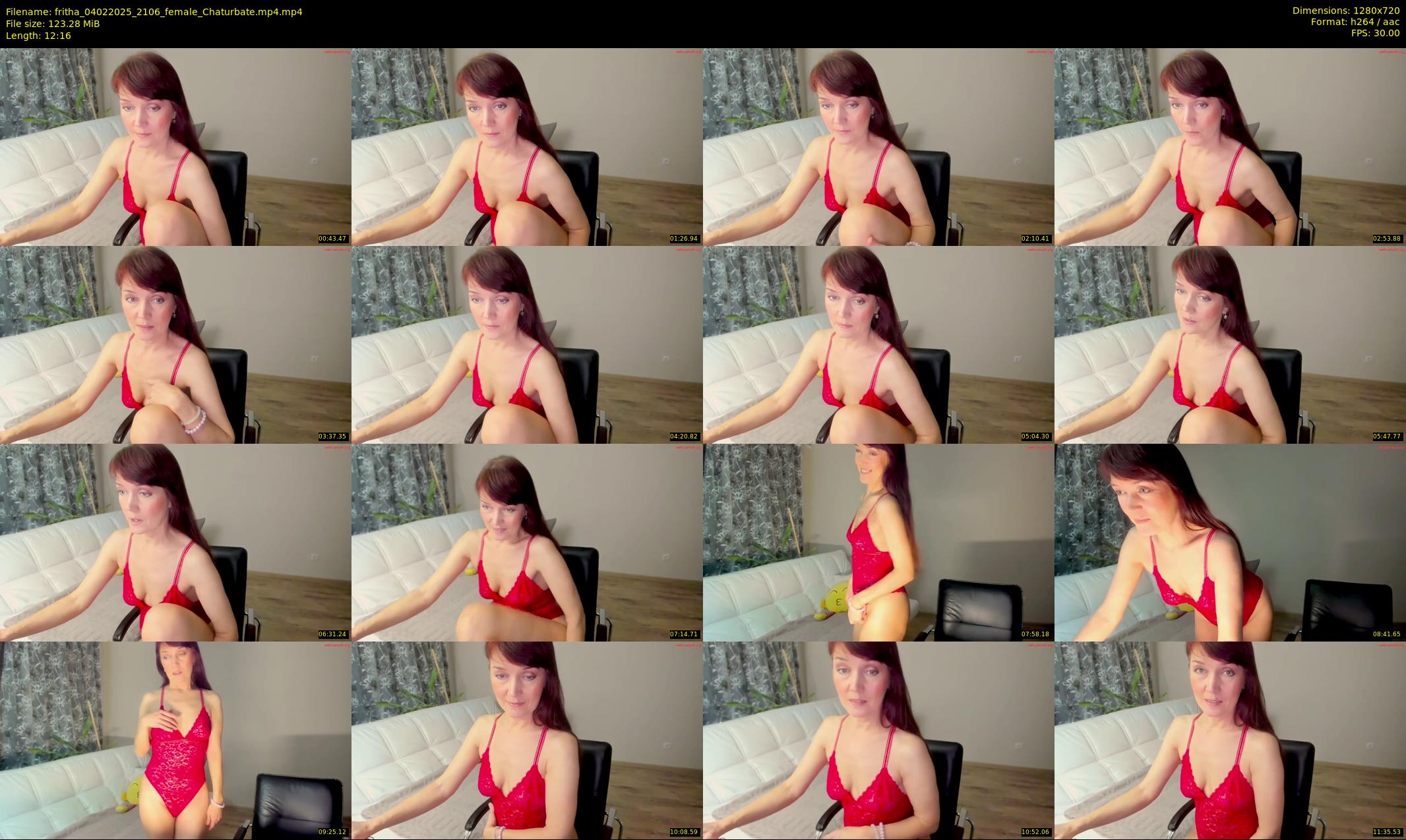 fritha — 13 minute Chaturbate female cam show recording, 720p, Feb 4, 2025
