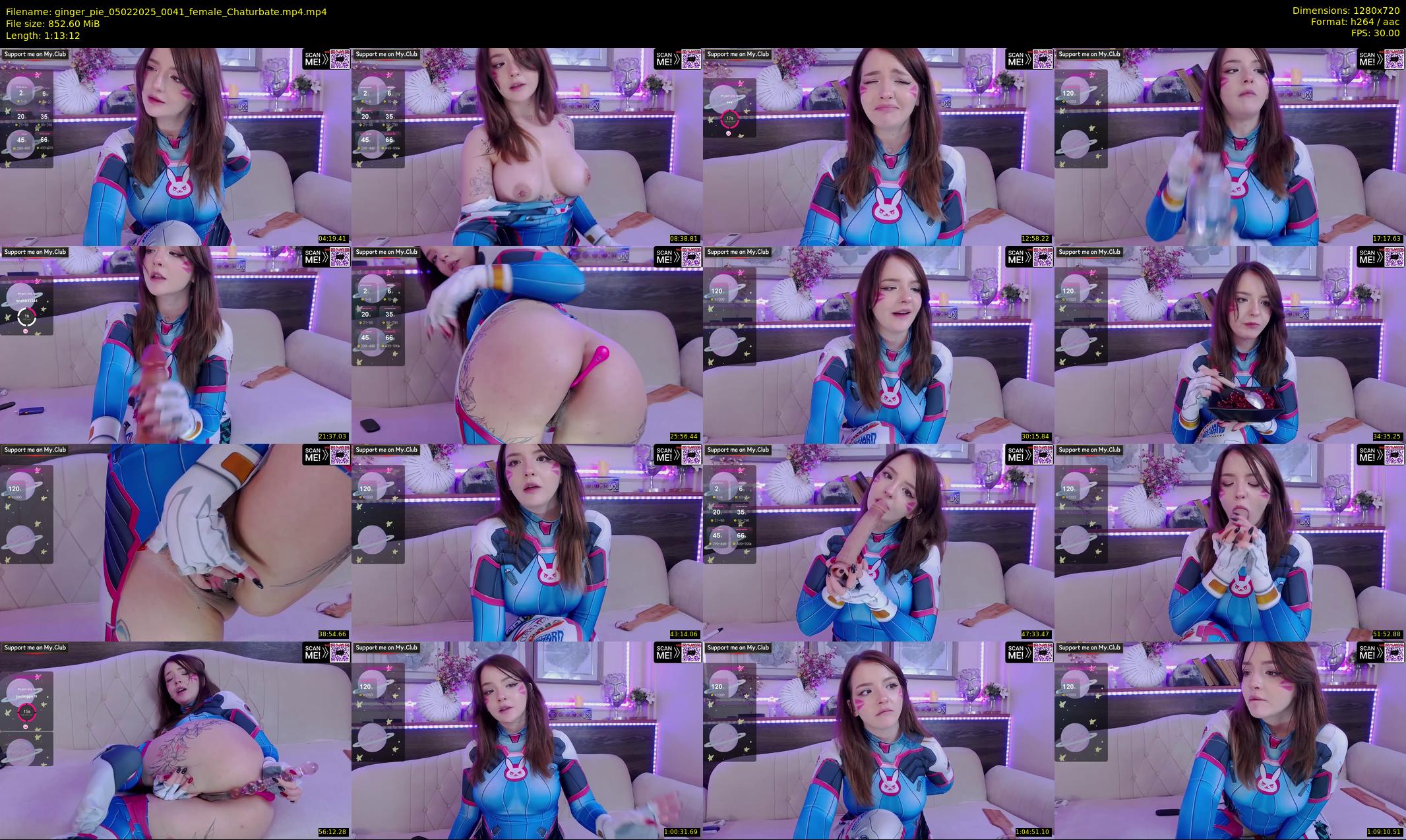 ginger_pie — 74 minute Chaturbate female cam show recording, 720p, Feb 5, 2025