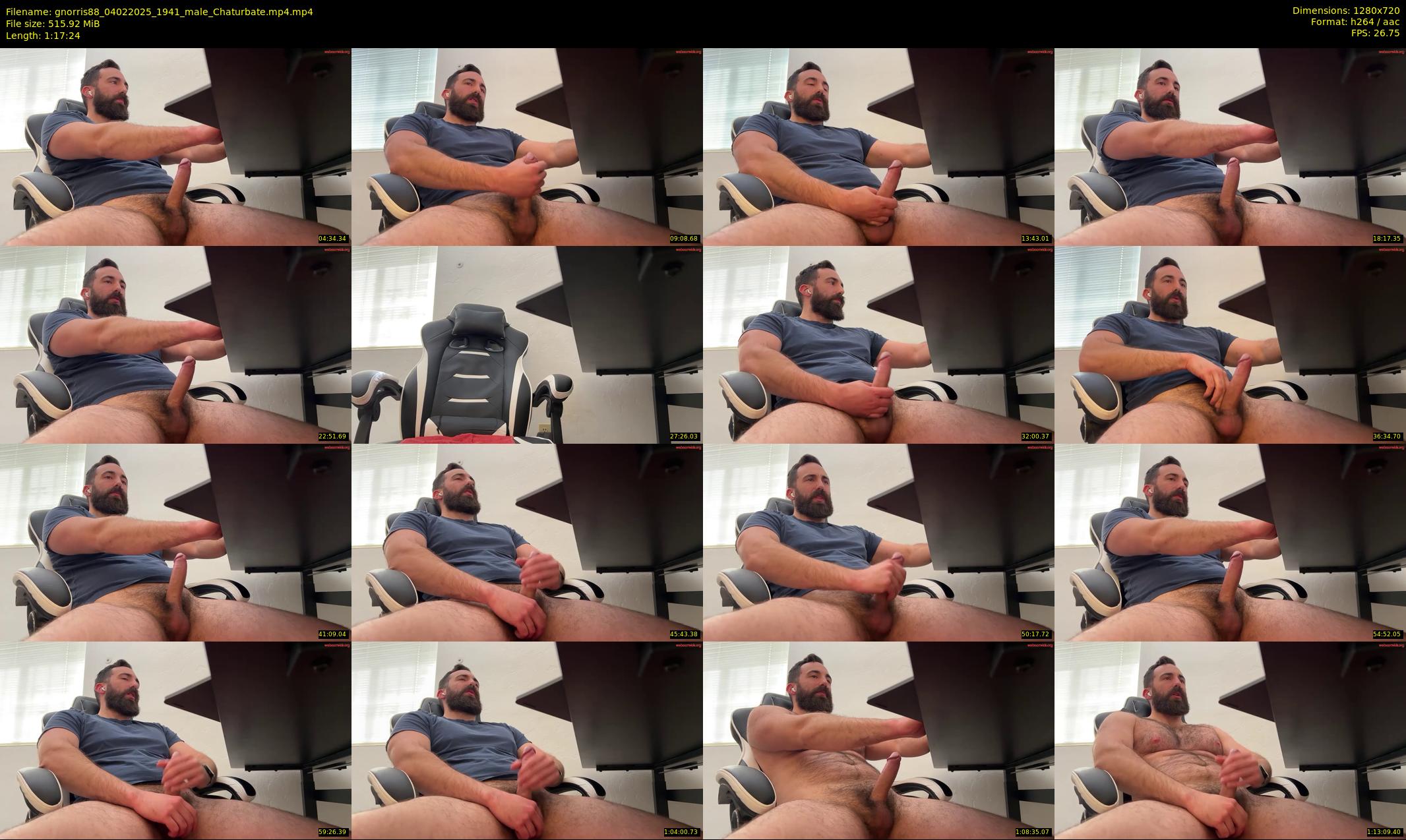 gnorris88 — 78 minute Chaturbate male cam show recording, 720p, Feb 4, 2025