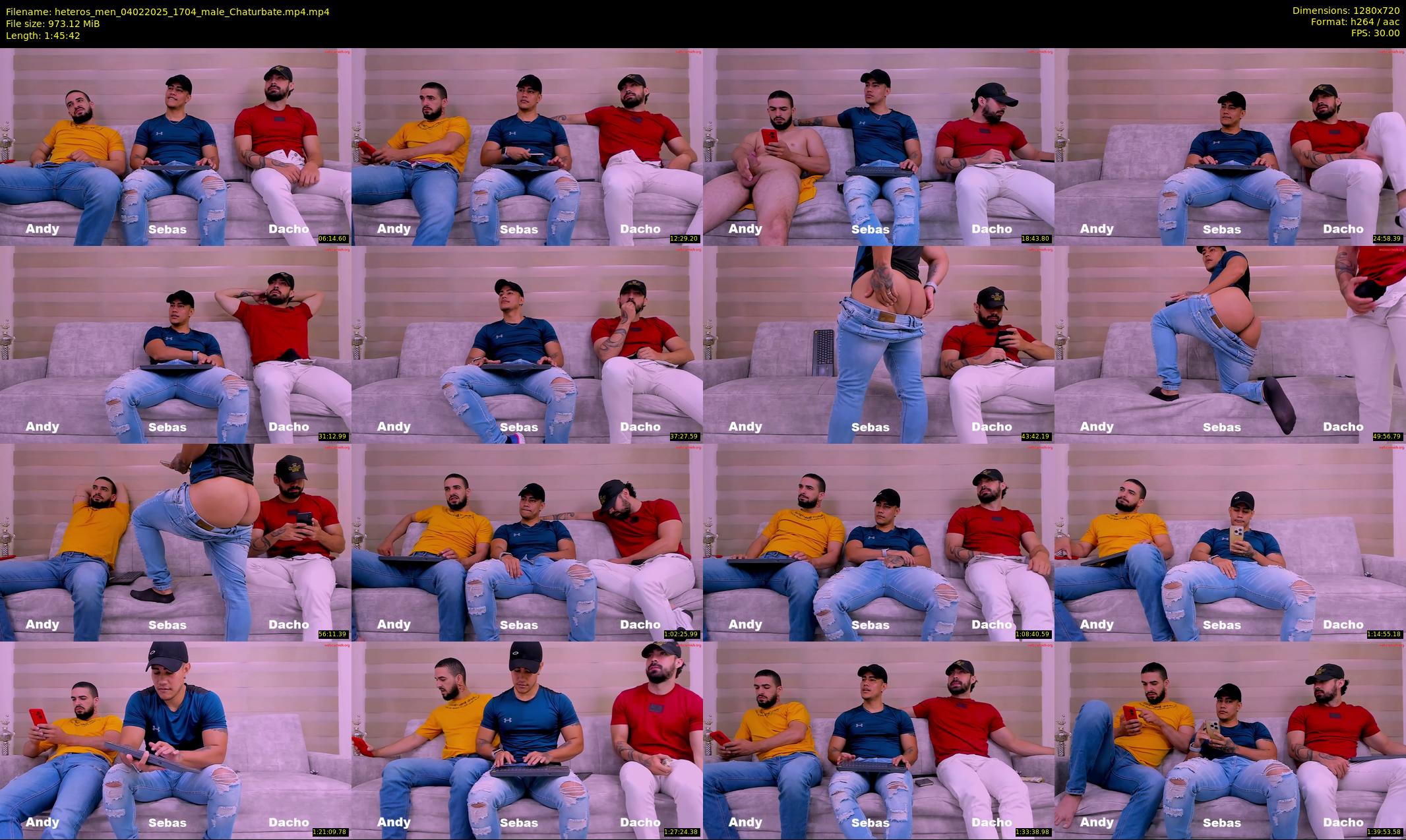 heteros_men — 106 minute Chaturbate male cam show recording, 720p, Feb 4, 2025