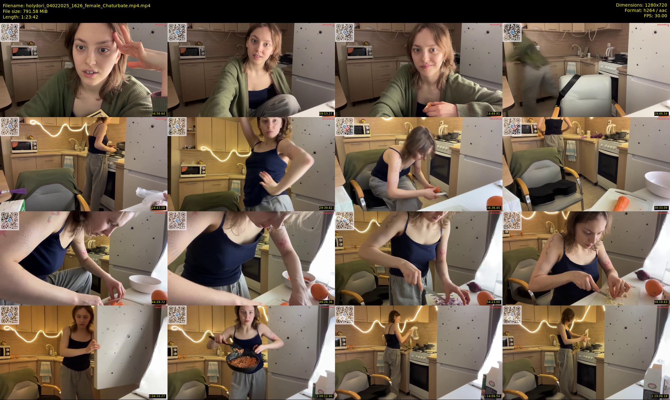 holydori — 84 minute Chaturbate female cam show recording, 720p, Feb 4, 2025
