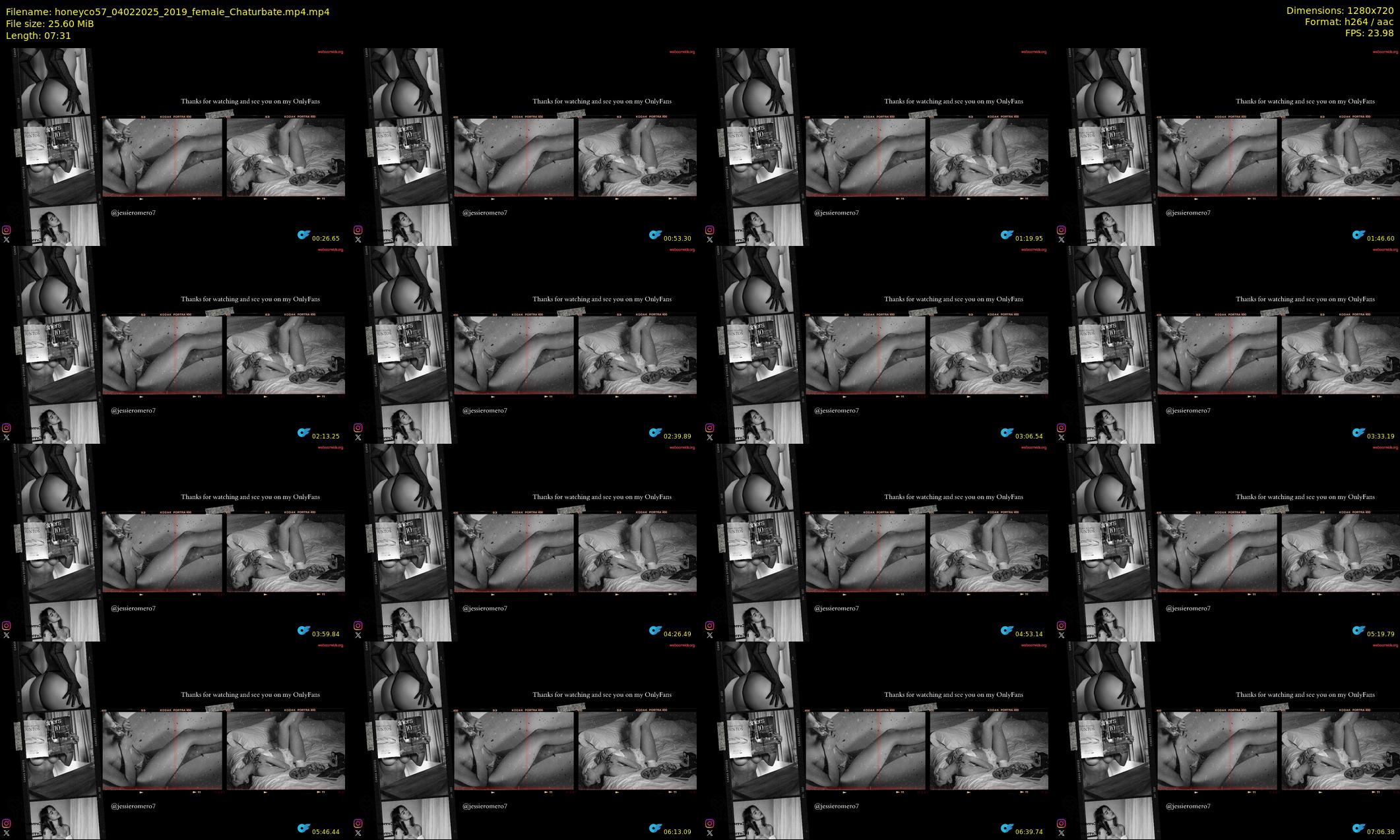 honeyco57 — 8 minute Chaturbate female cam show recording, 720p, Feb 4, 2025