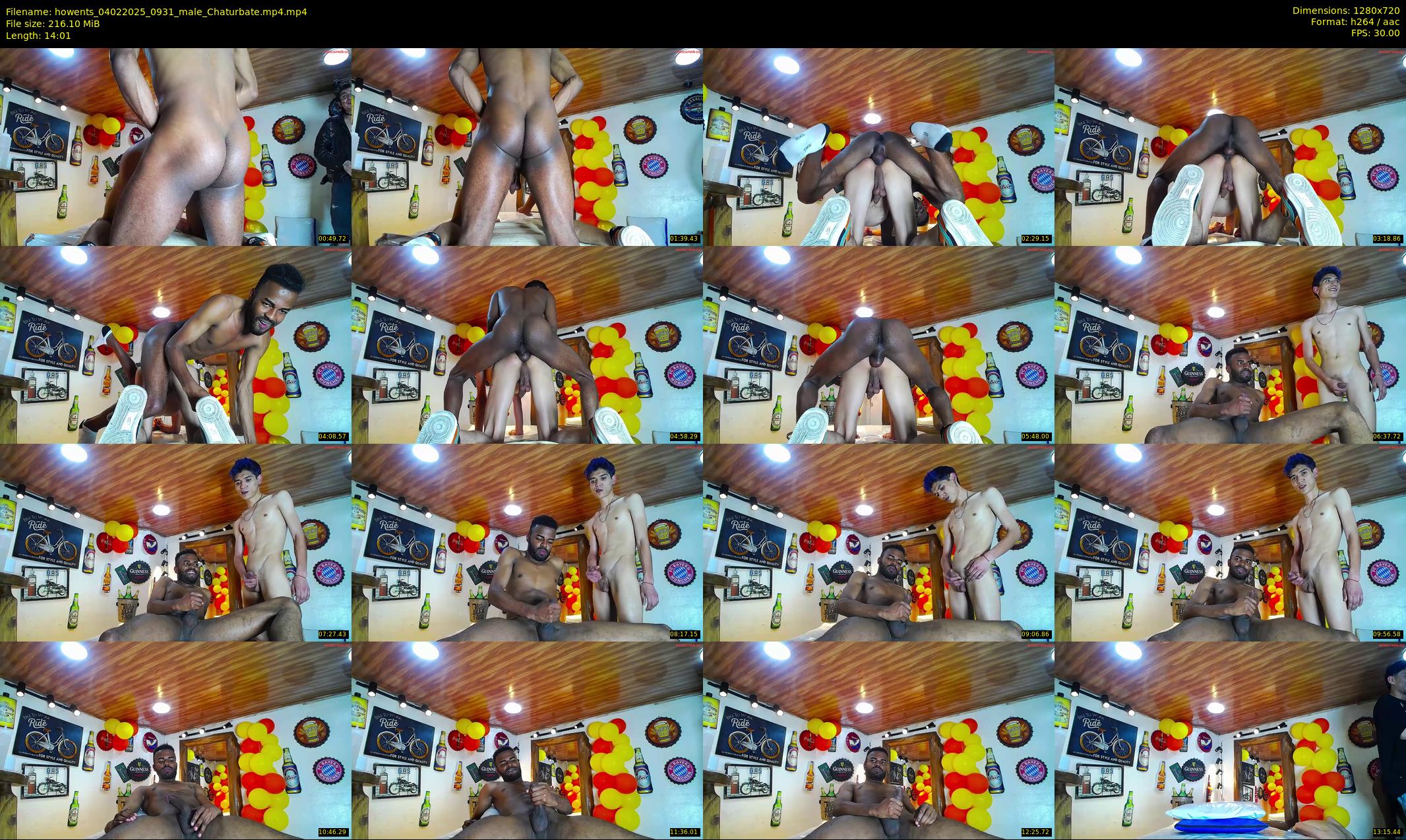 howents — 15 minute Chaturbate male cam show recording, 720p, Feb 4, 2025