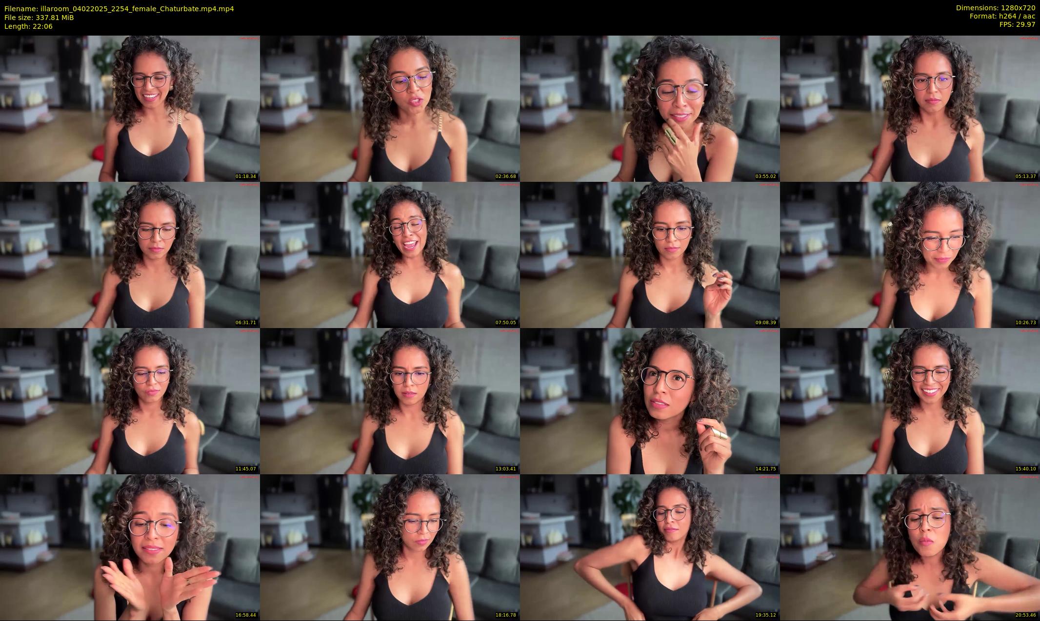 illaroom — 23 minute Chaturbate female cam show recording, 720p, Feb 4, 2025