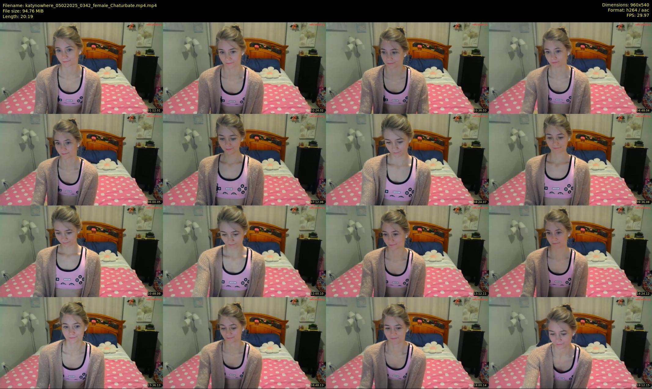 katynowhere — 21 minute Chaturbate female cam show recording, 480p, Feb 5, 2025