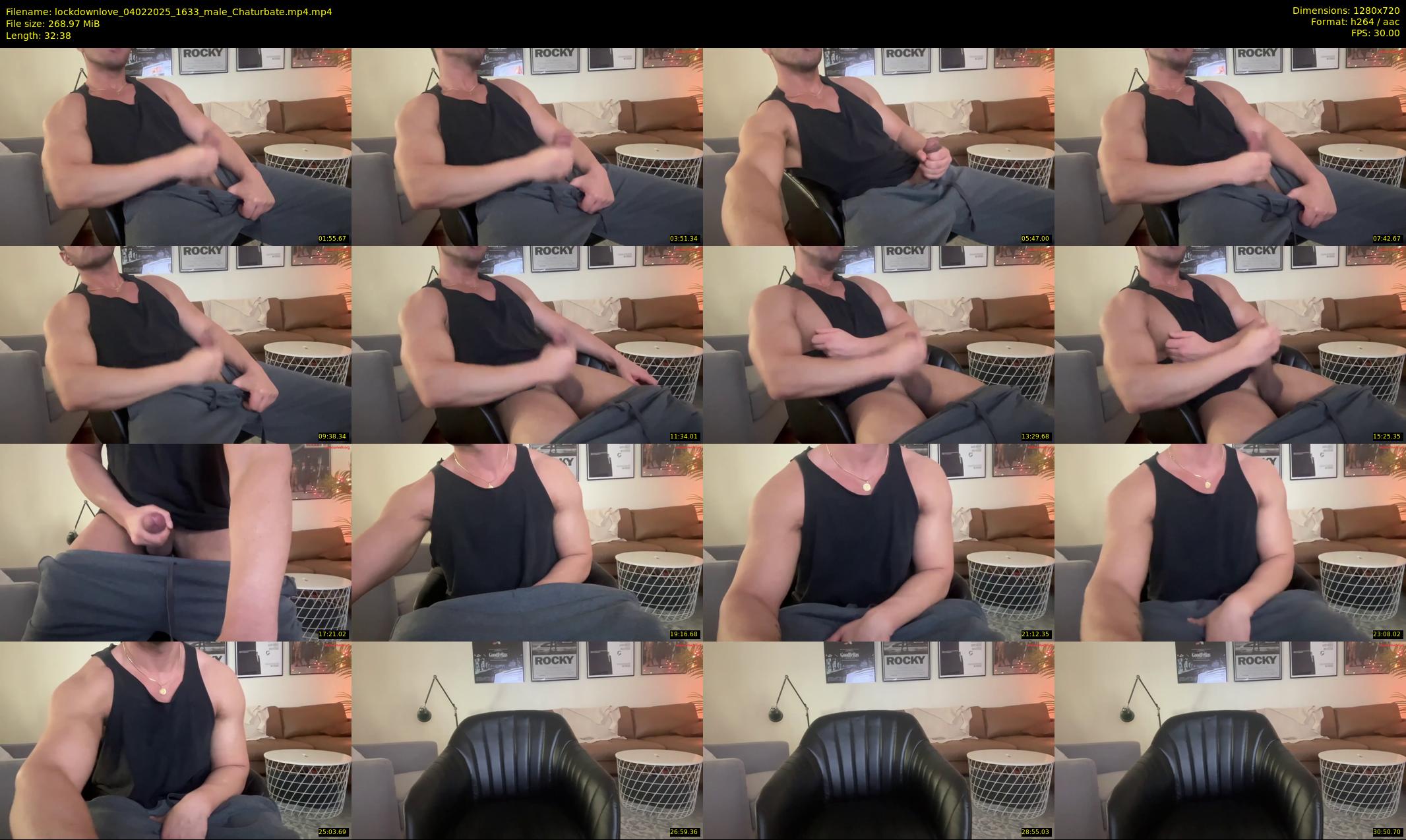 lockdownlove — 33 minute Chaturbate male cam show recording, 720p, Feb 4, 2025