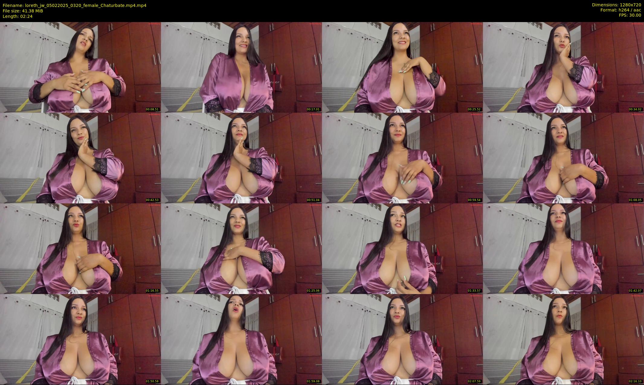 loreth_jw — 3 minute Chaturbate female cam show recording, 720p, Feb 5, 2025
