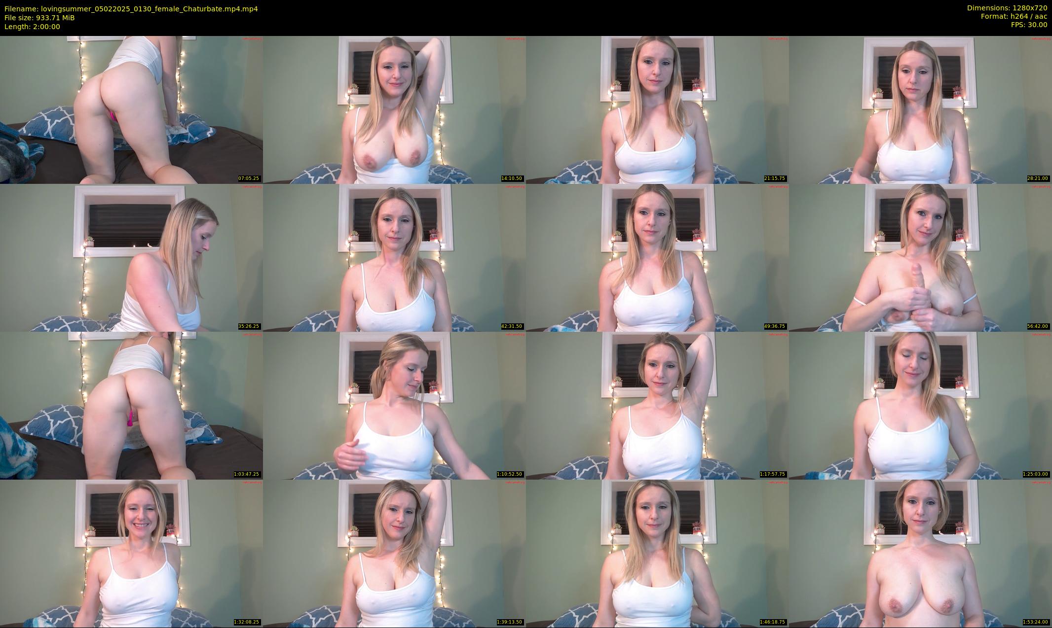 lovingsummer — 120 minute Chaturbate female cam show recording, 720p, Feb 5, 2025