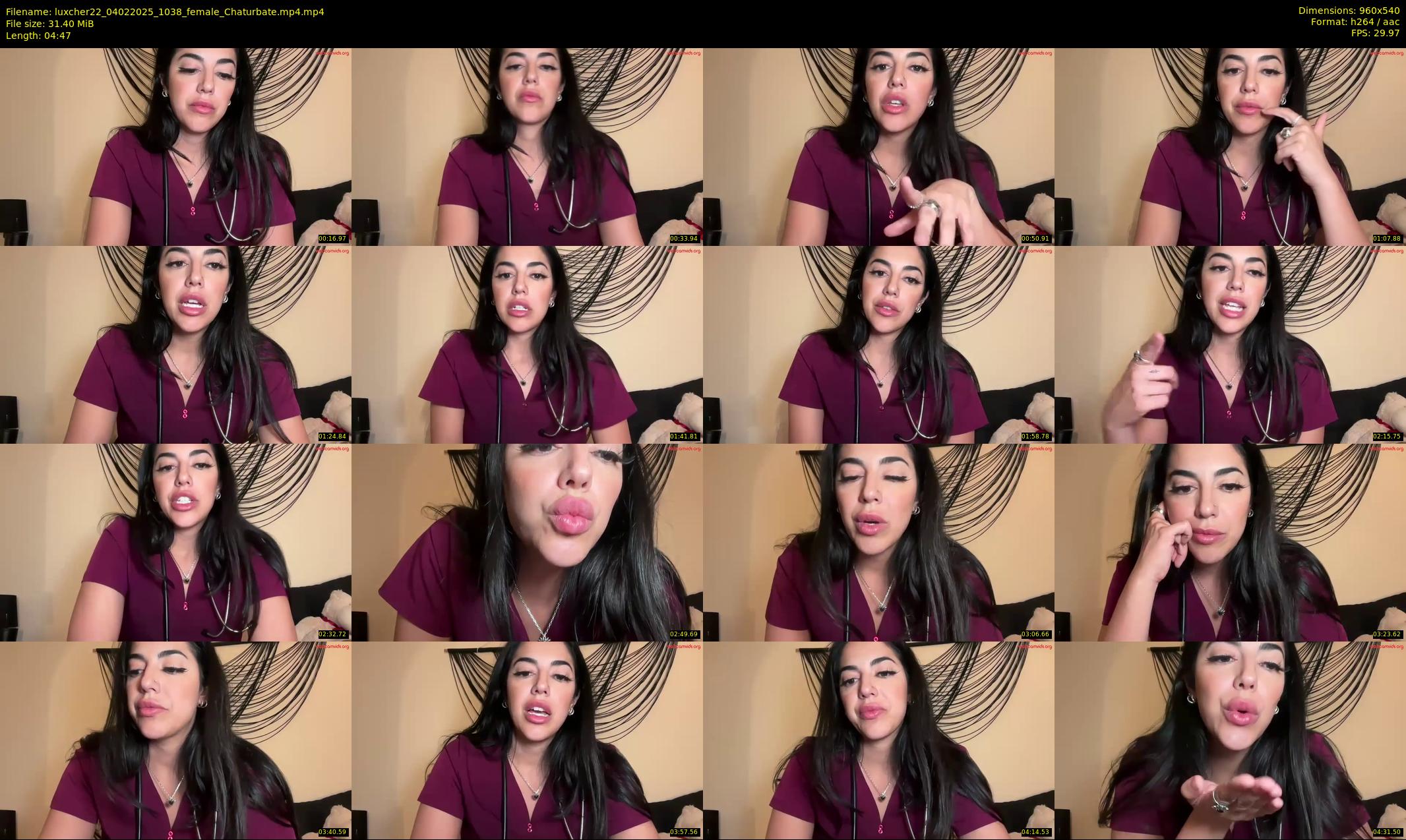 luxcher22 — 5 minute Chaturbate female cam show recording, 480p, Feb 4, 2025