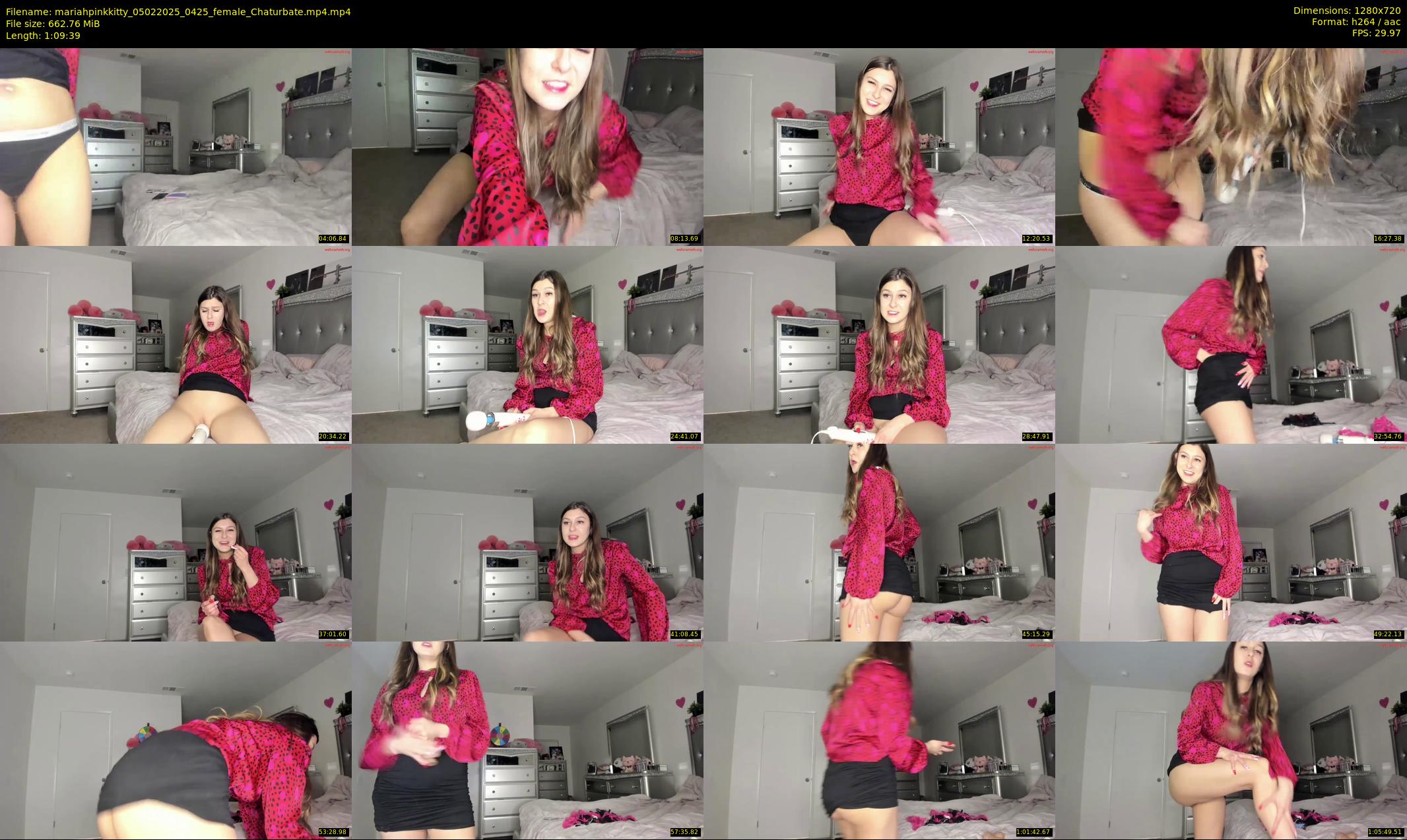 mariahpinkkitty — 70 minute Chaturbate female cam show recording, 720p, Feb 5, 2025