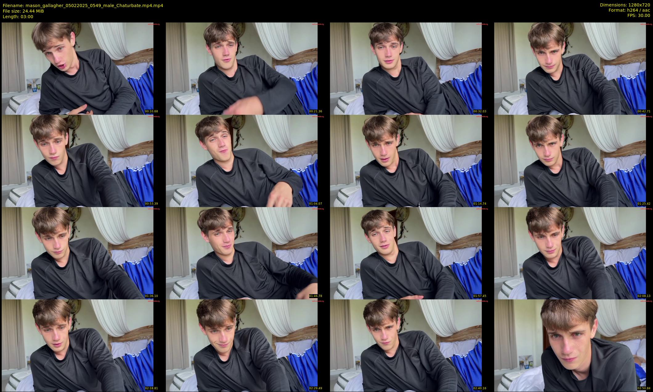 mason_gallagher — 3 minute Chaturbate male cam show recording, 720p, Feb 5, 2025