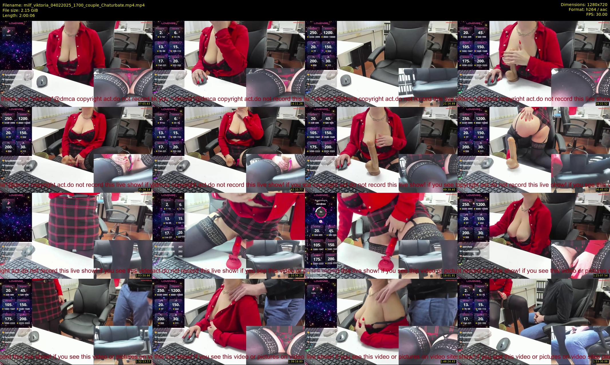 milf_viktoria — 121 minute Chaturbate female cam show recording, 720p, Feb 4, 2025