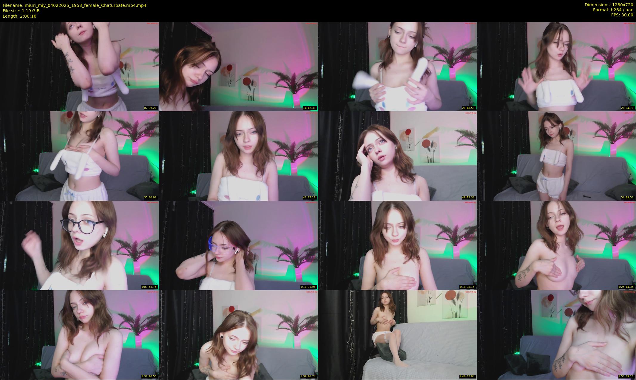 miuri_miy — 121 minute Chaturbate female cam show recording, 720p, Feb 4, 2025