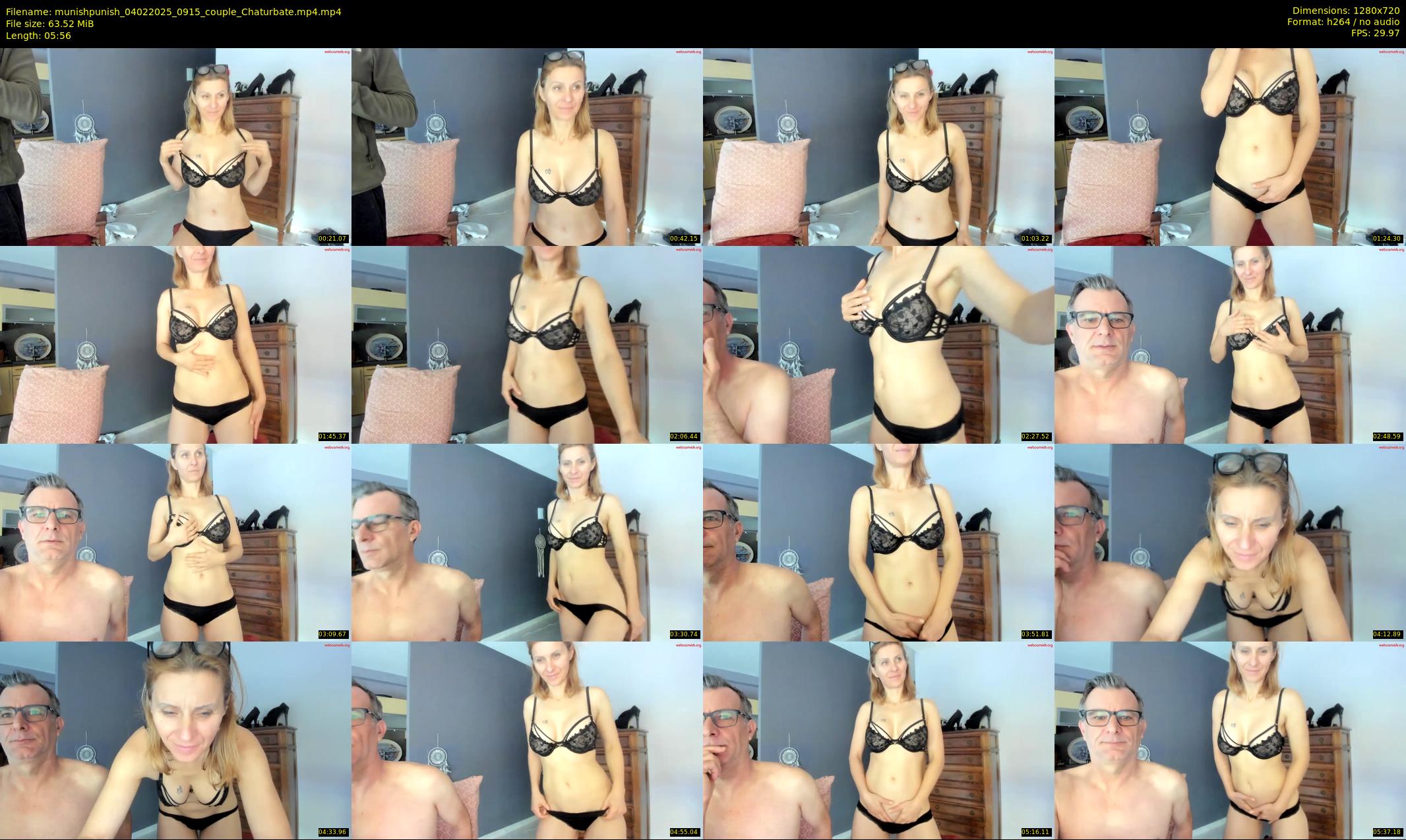 munishpunish — 6 minute Chaturbate couple cam show recording, 720p, Feb 4, 2025