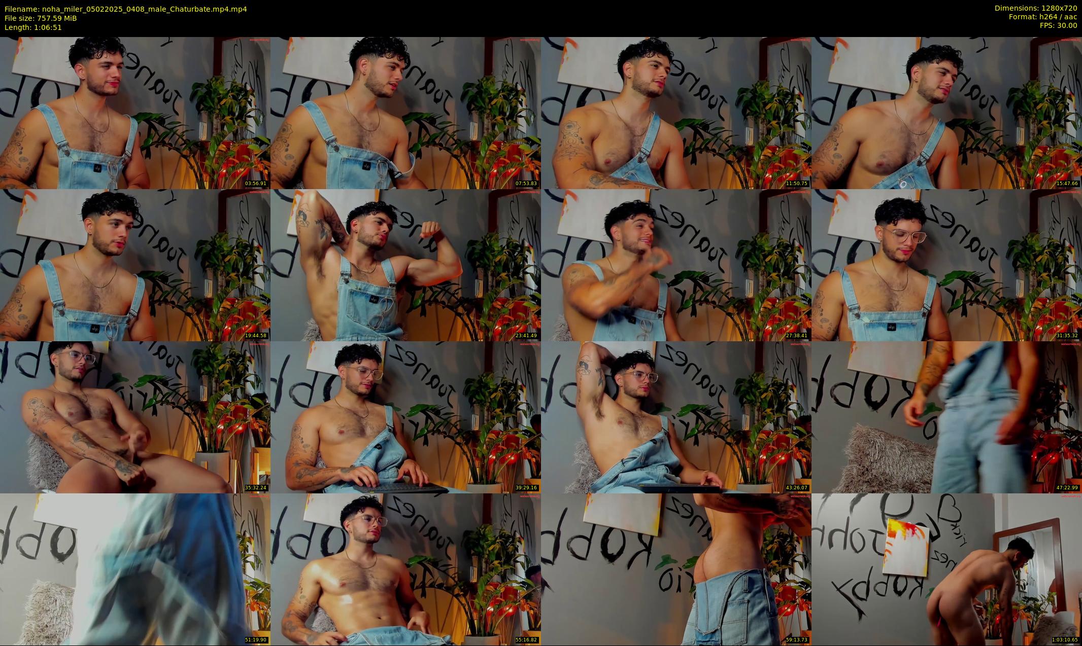 noha_miler — 67 minute Chaturbate male cam show recording, 720p, Feb 5, 2025