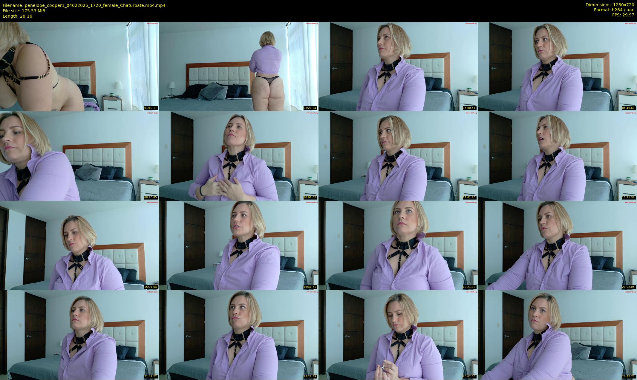 penelope_cooper1 — 29 minute Chaturbate female cam show recording, 720p, Feb 4, 2025
