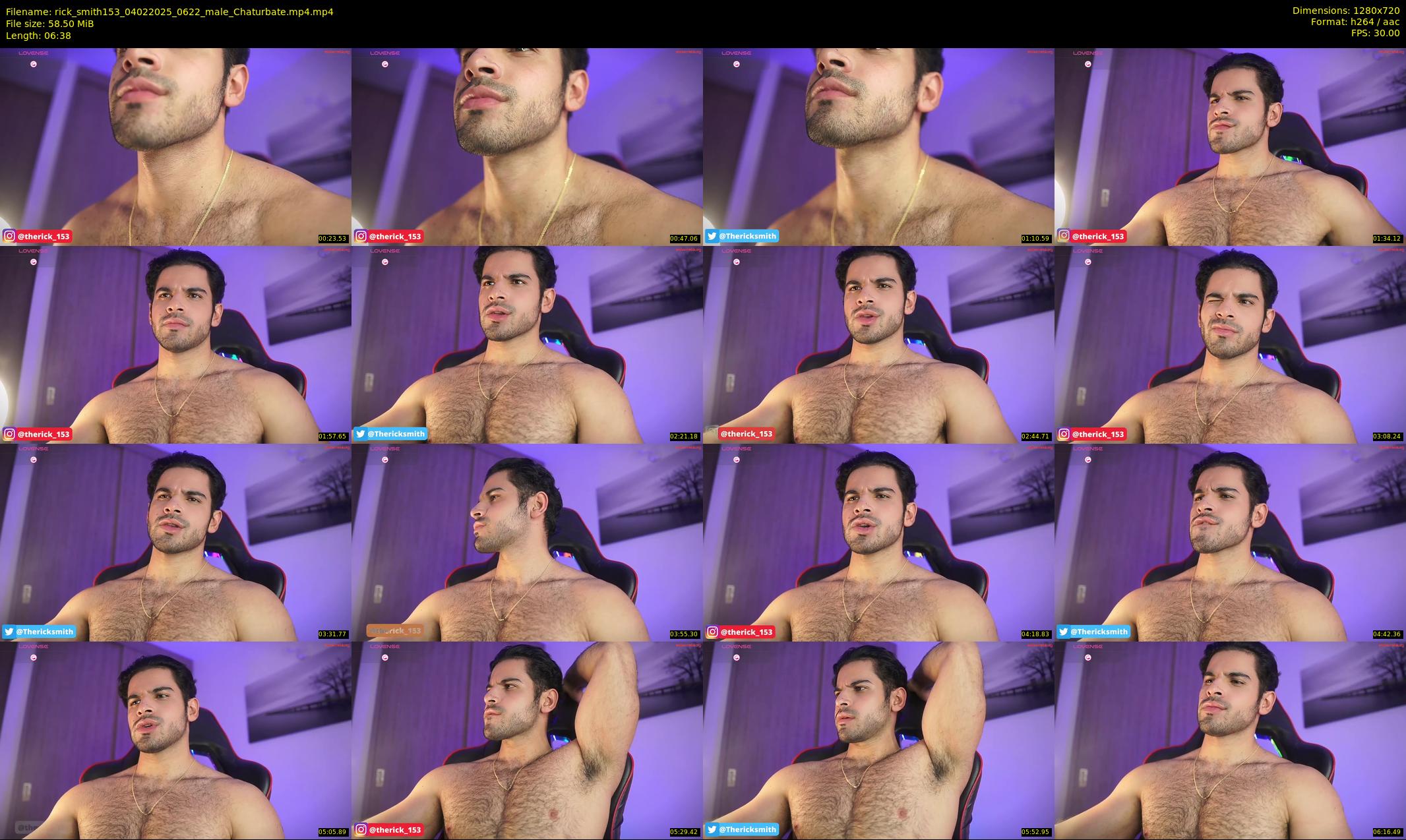 rick_smith153 — 7 minute Chaturbate male cam show recording, 720p, Feb 4, 2025