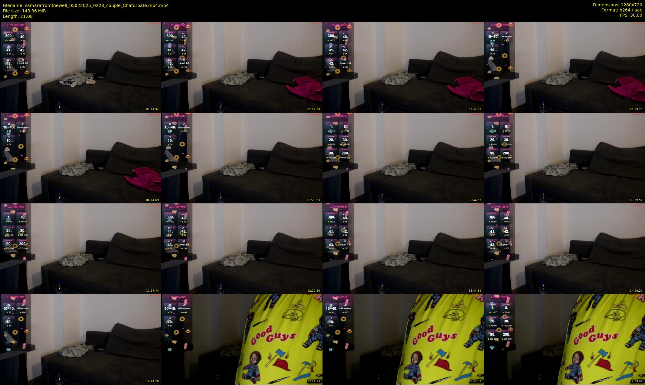 samarafromthewell — 22 minute Chaturbate female cam show recording, 720p, Feb 5, 2025