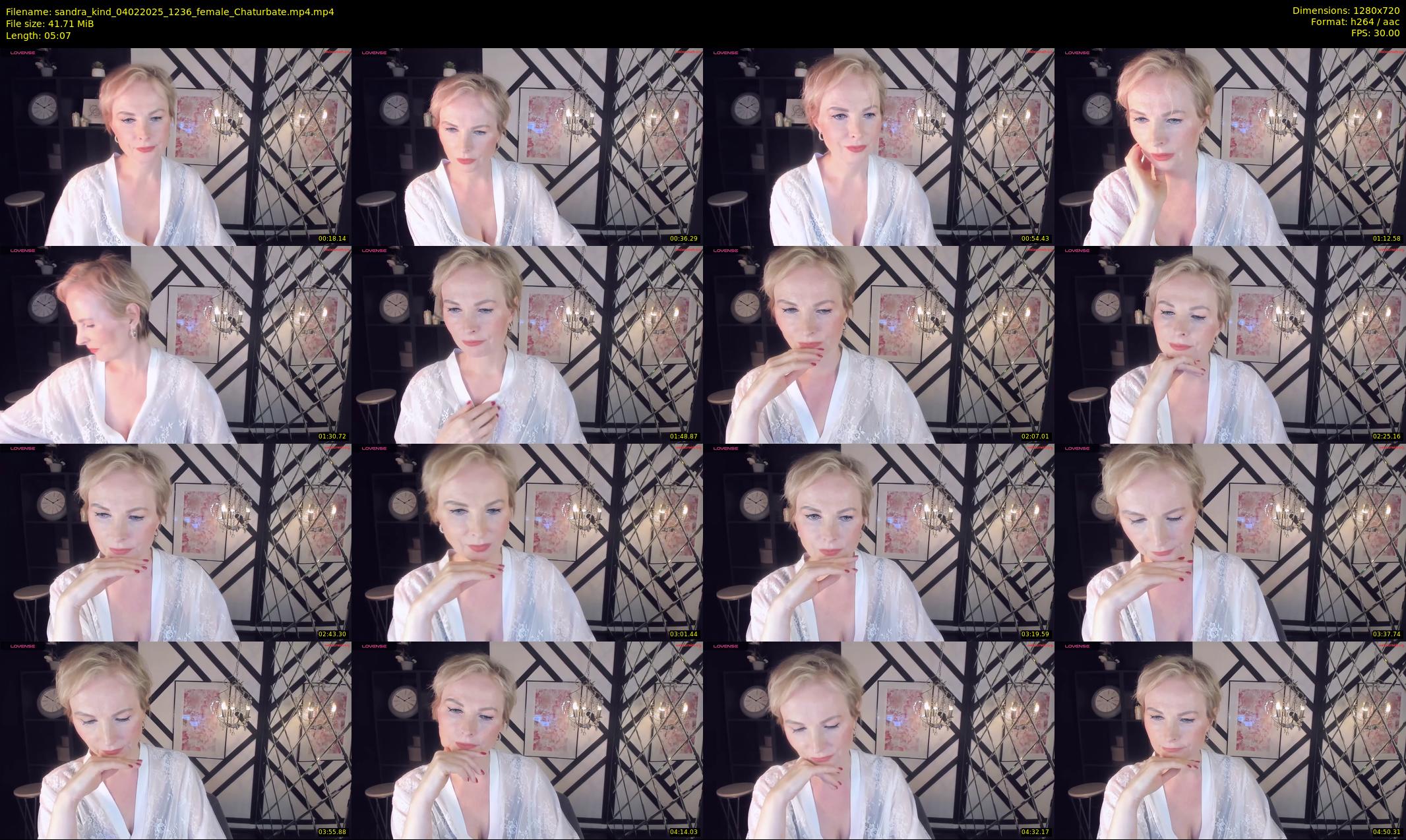sandra_kind — 6 minute Chaturbate female cam show recording, 720p, Feb 4, 2025
