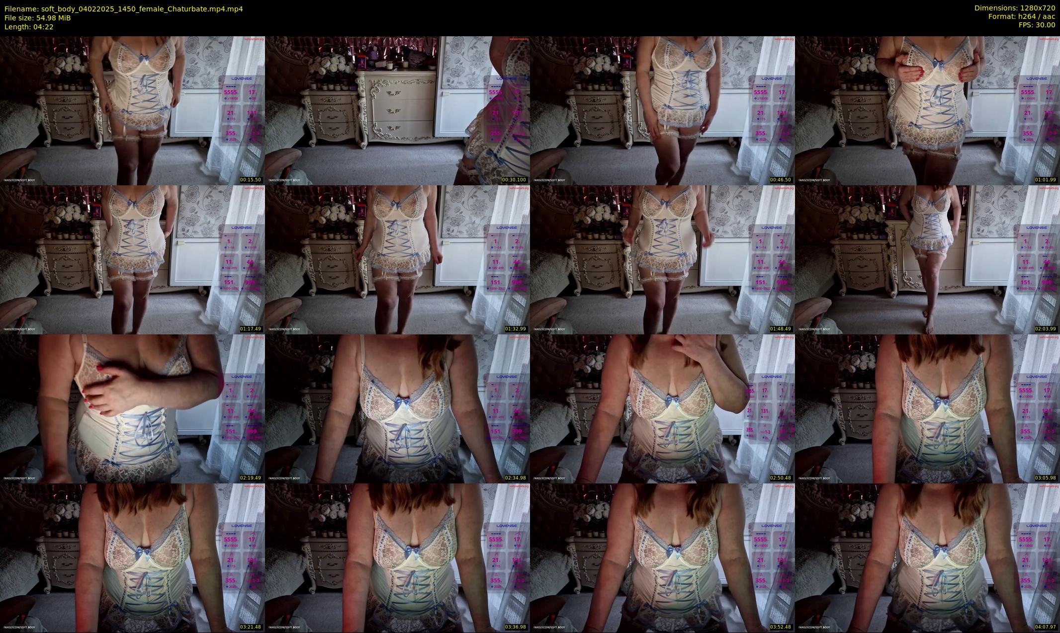 soft_body — 5 minute Chaturbate female cam show recording, 720p, Feb 4, 2025