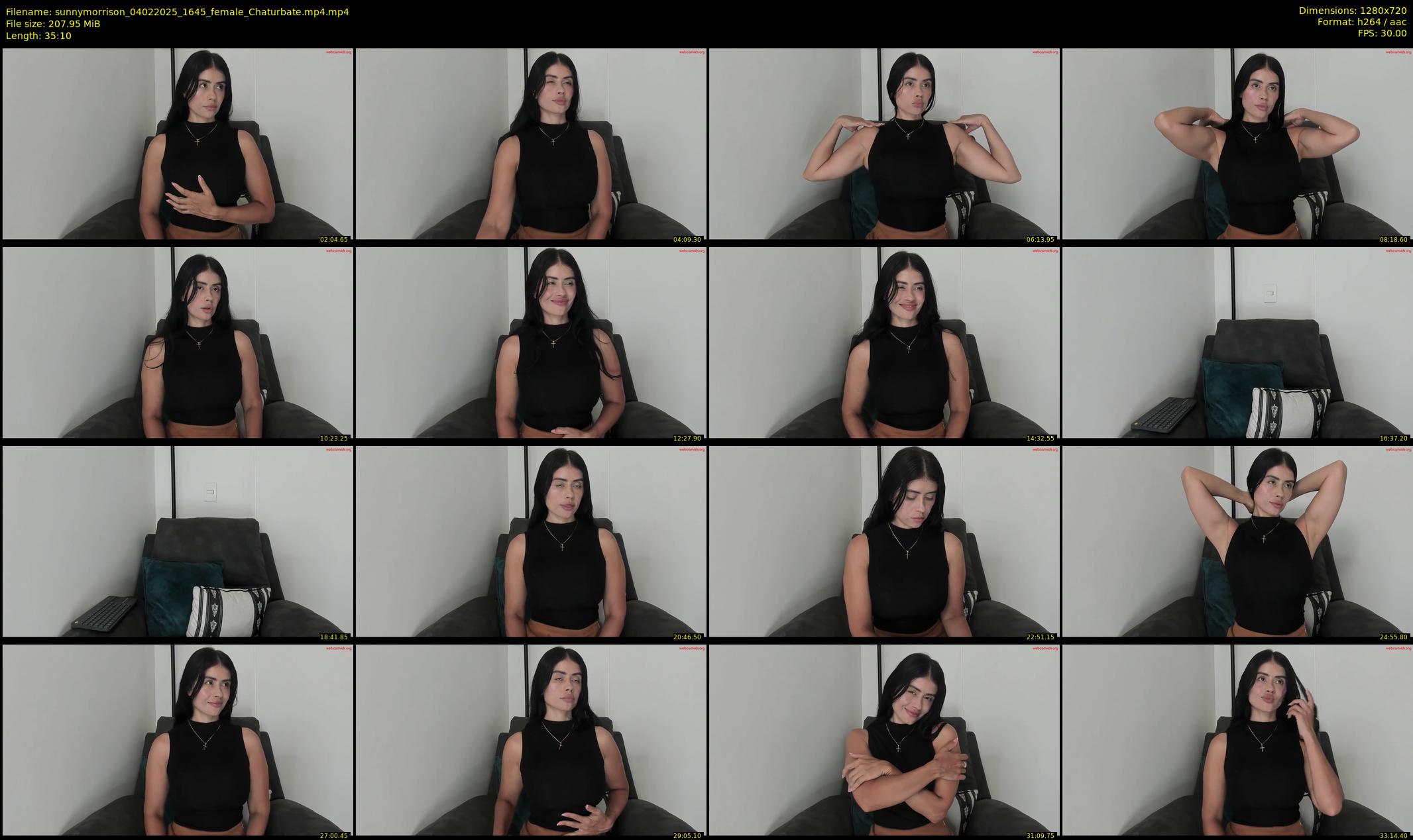 sunnymorrison — 36 minute Chaturbate female cam show recording, 720p, Feb 4, 2025