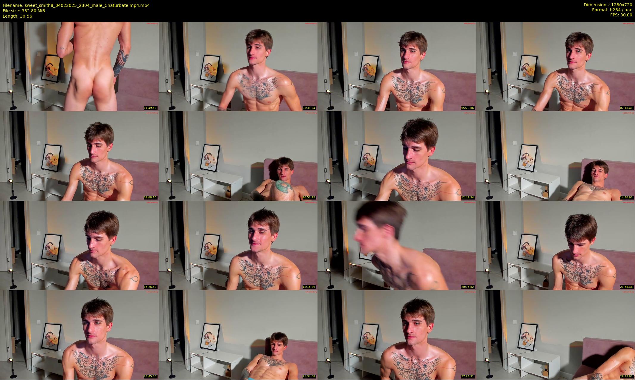 sweet_smith8 — 31 minute Chaturbate male cam show recording, 720p, Feb 4, 2025
