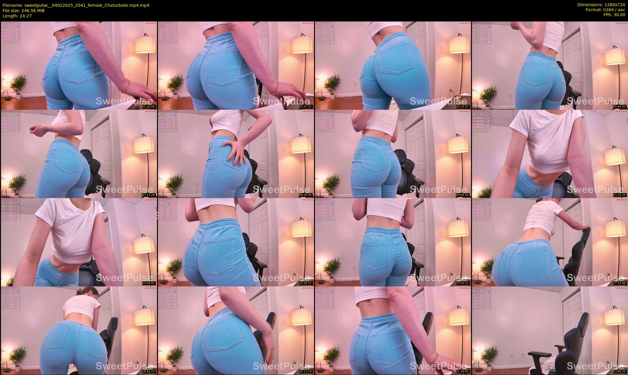 sweetpulse_ — 25 minute Chaturbate female cam show recording, 720p, Feb 4, 2025