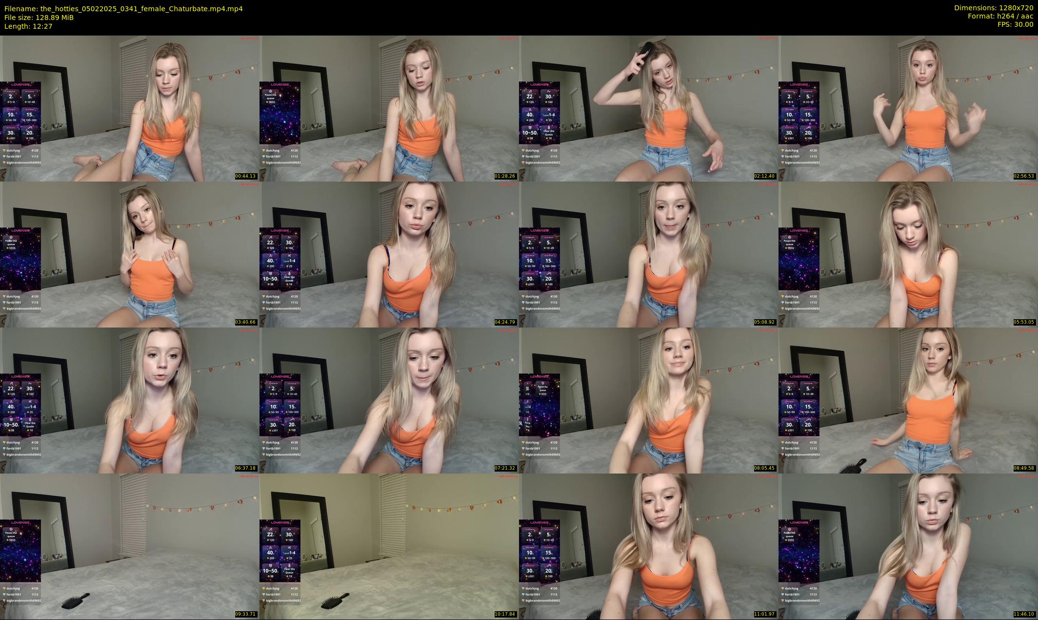 the_hotties — 13 minute Chaturbate couple cam show recording, 720p, Feb 5, 2025