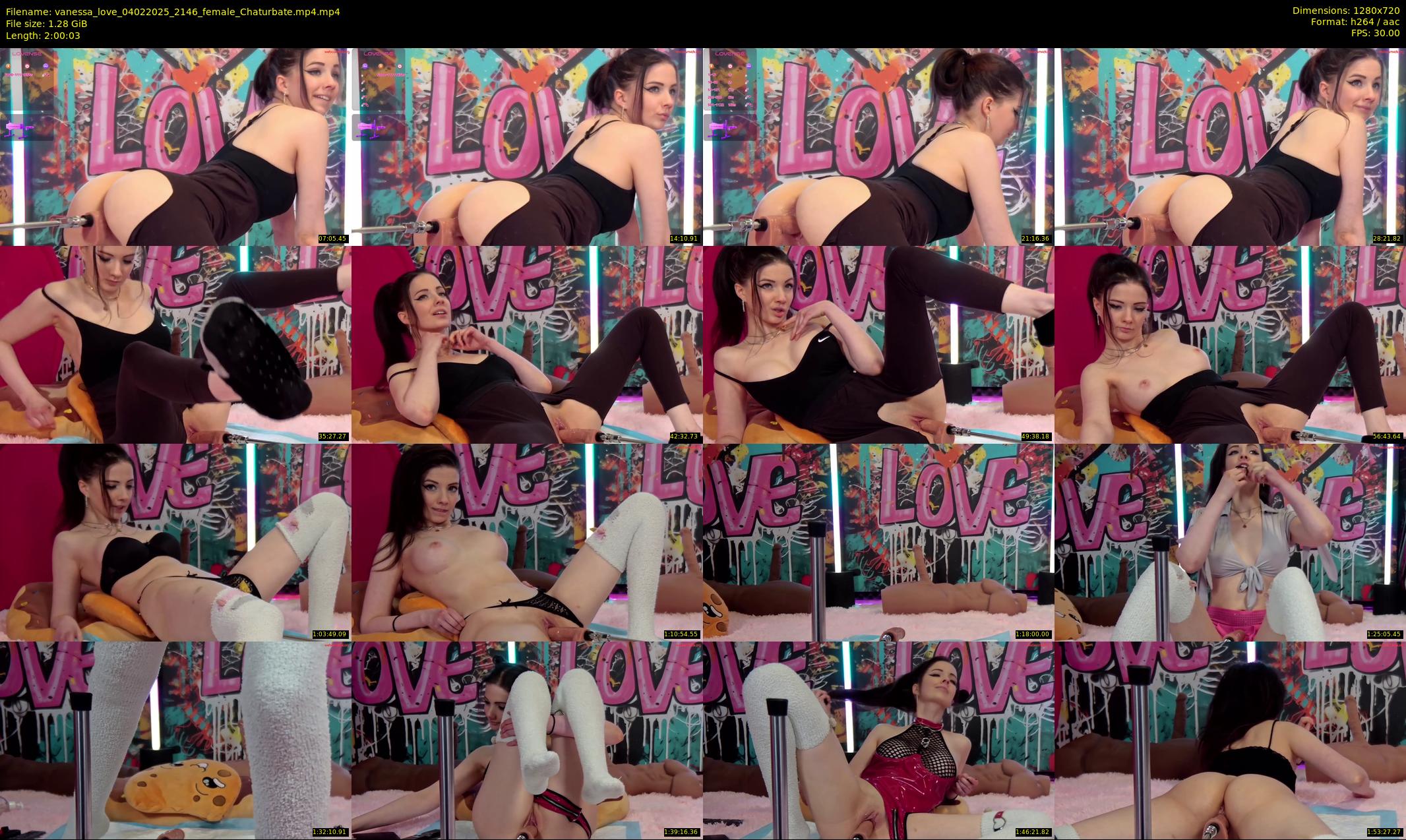 vanessa_love — 121 minute Chaturbate female cam show recording, 720p, Feb 4, 2025