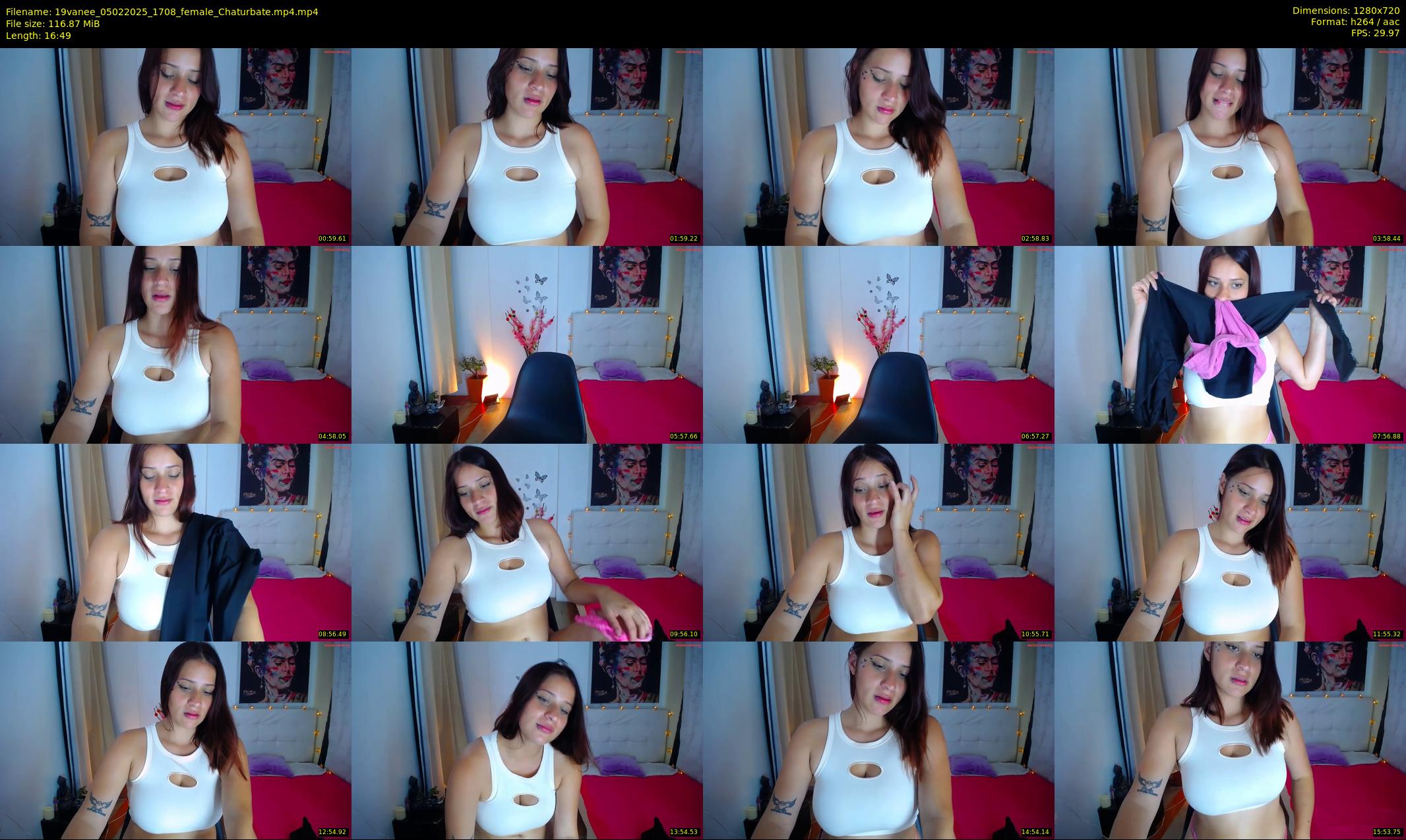 19vanee — 17 minute Chaturbate female cam show recording, 720p, Feb 5, 2025