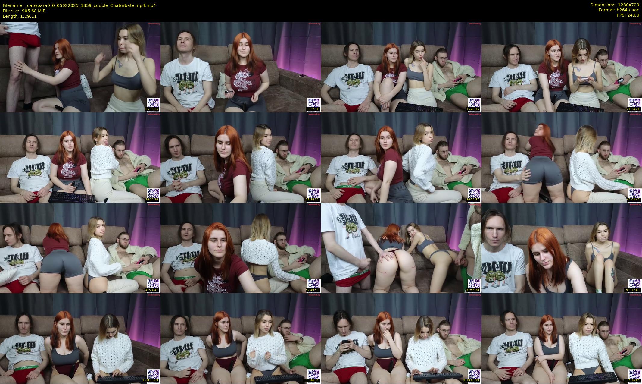 _capybara0_0 — 90 minute Chaturbate couple cam show recording, 720p, Feb 5, 2025