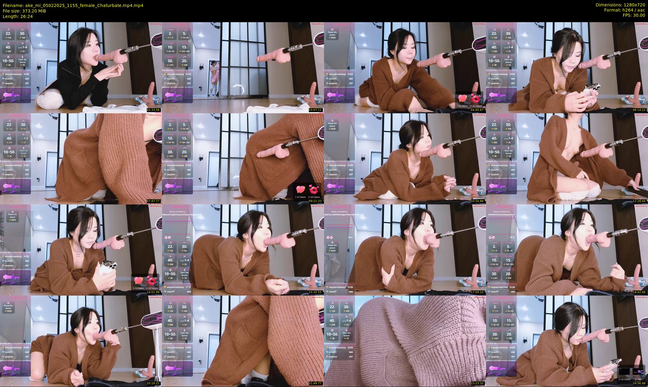 ake_mi — 27 minute Chaturbate female cam show recording, 720p, Feb 5, 2025