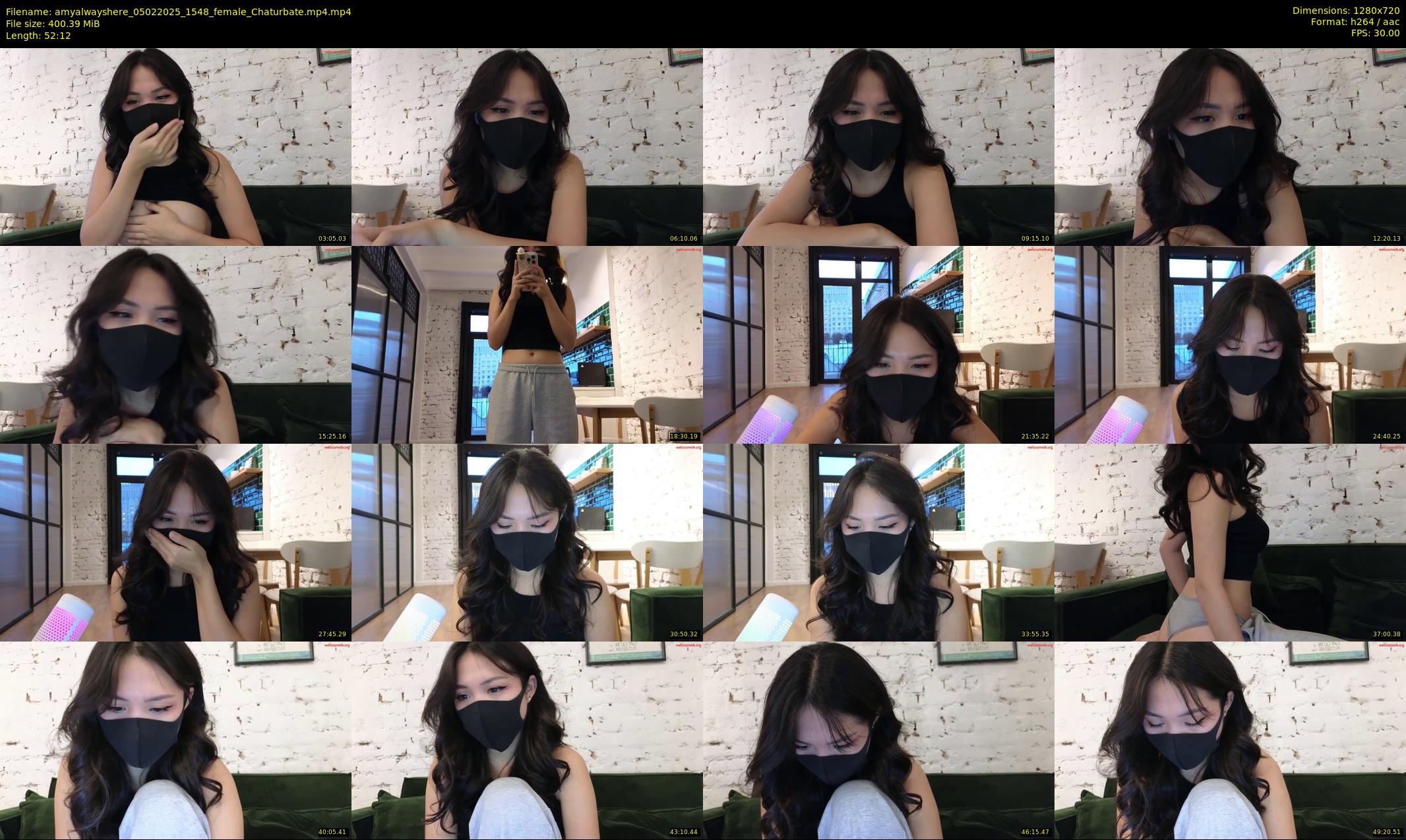 amyalwayshere — 53 minute Chaturbate female cam show recording, 720p, Feb 5, 2025