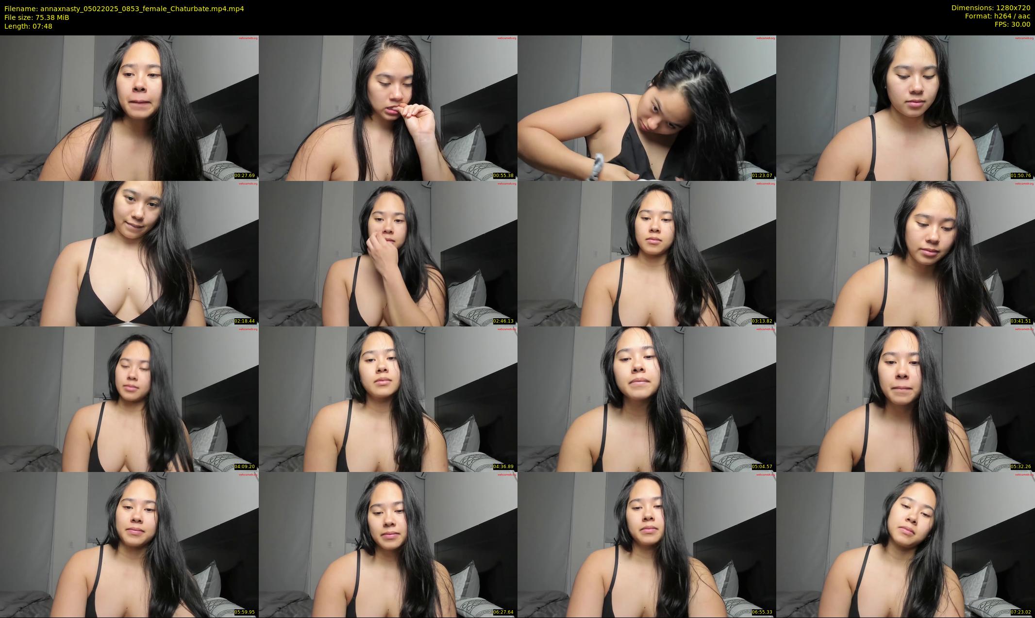 annaxnasty — 8 minute Chaturbate female cam show recording, 720p, Feb 5, 2025
